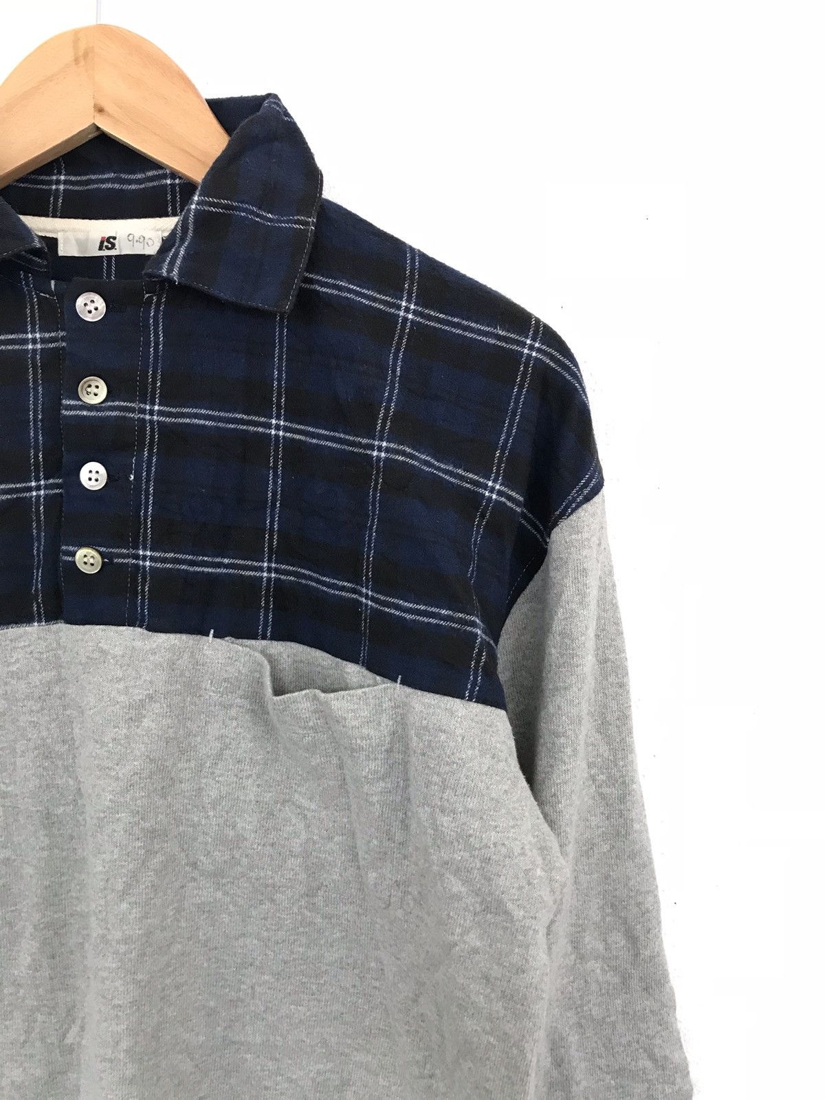 Issey Miyake × Japanese Brand × Vintage Issey Miyake Long Sleeve Shirt Size US M / EU 48-50 / 2 - 3 Thumbnail
