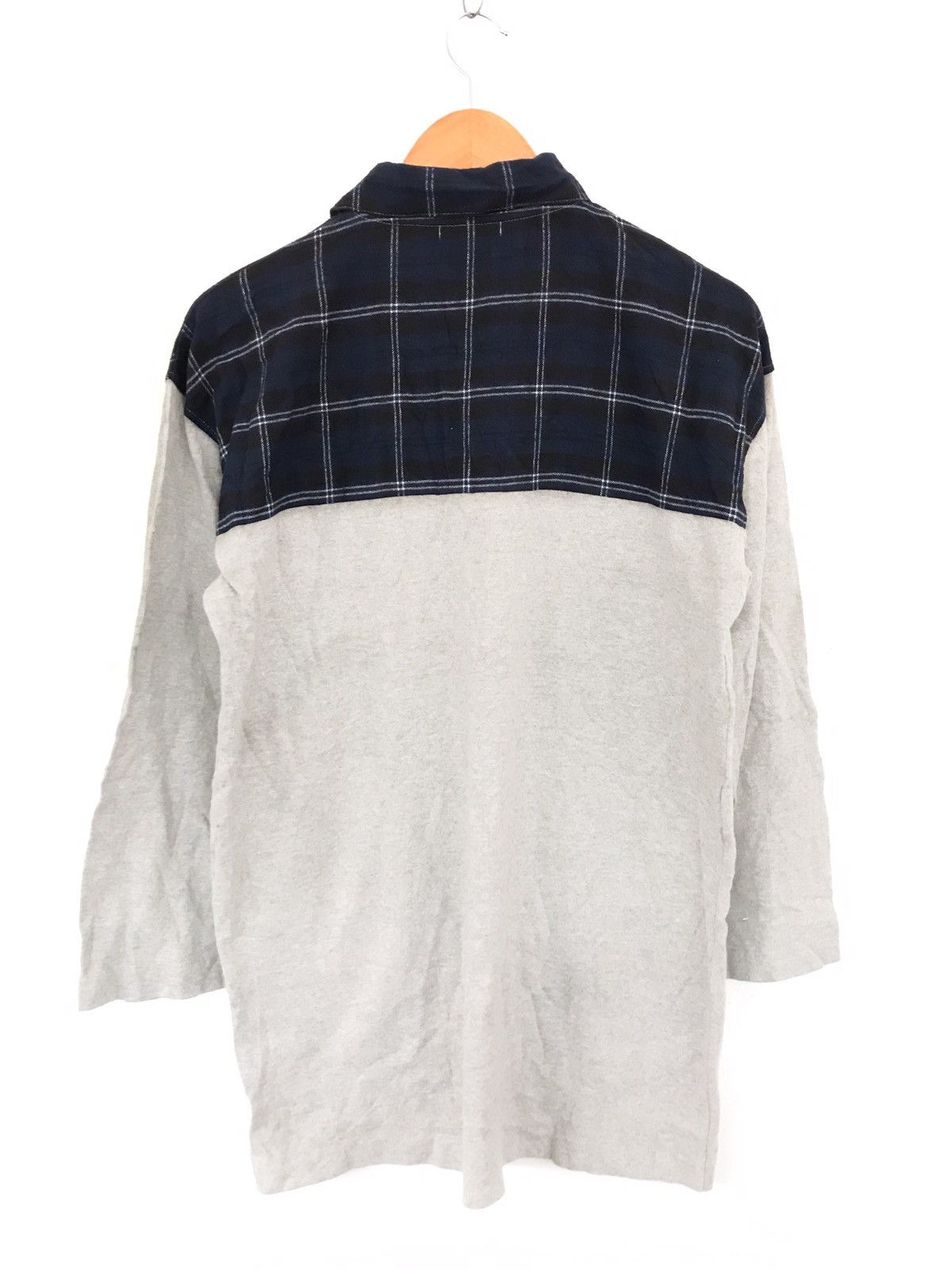Issey Miyake × Japanese Brand × Vintage Issey Miyake Long Sleeve Shirt Size US M / EU 48-50 / 2 - 2 Thumbnail