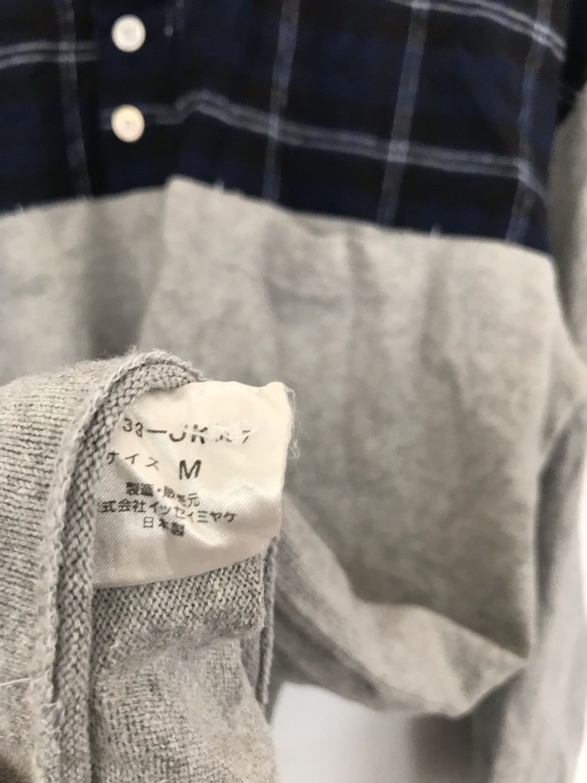 Issey Miyake × Japanese Brand × Vintage Issey Miyake Long Sleeve Shirt Size US M / EU 48-50 / 2 - 6 Thumbnail