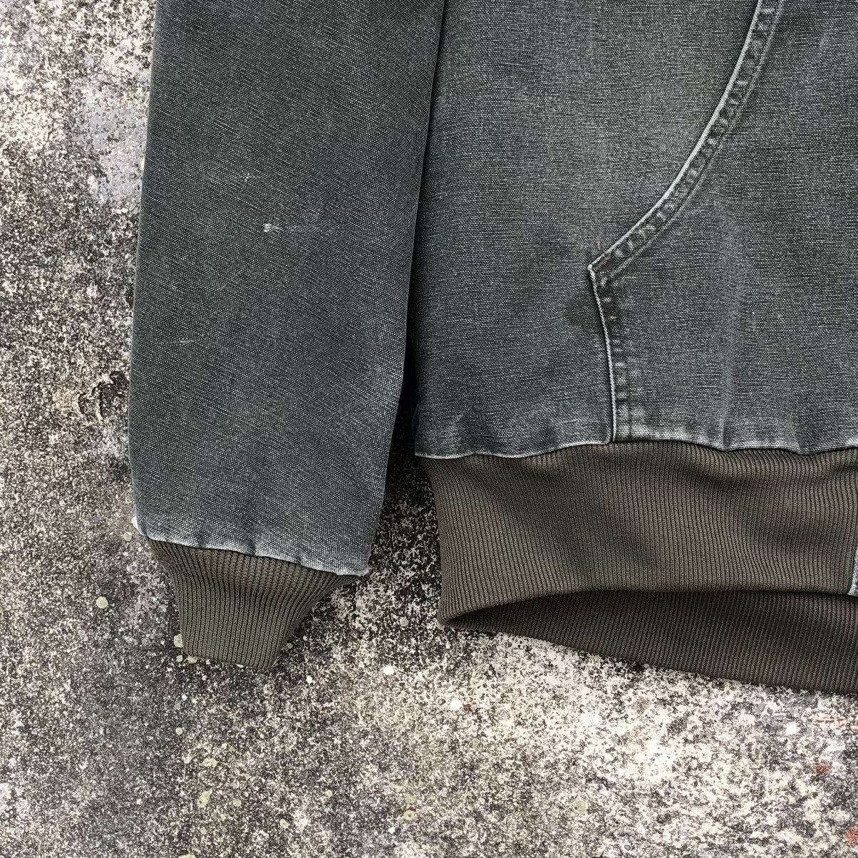 Carhartt Vintage Carhatt Distressed Denim hoodie Jacket Size US XXL / EU 58 / 5 - 4 Thumbnail