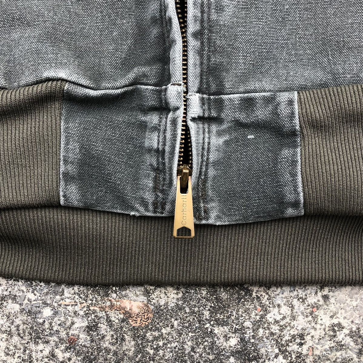 Carhartt Vintage Carhatt Distressed Denim hoodie Jacket Size US XXL / EU 58 / 5 - 11 Thumbnail