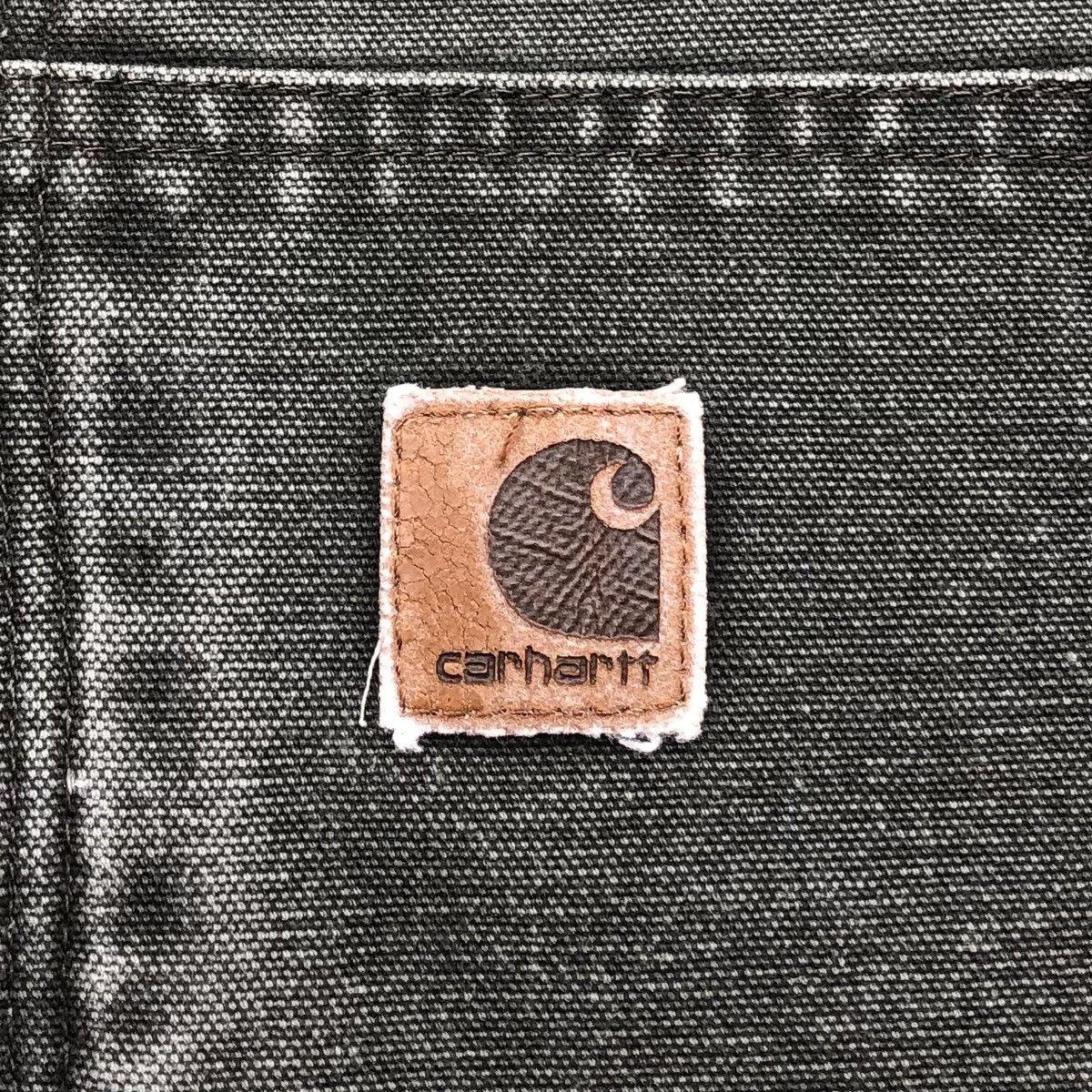 Carhartt Vintage Carhatt Distressed Denim hoodie Jacket Size US XXL / EU 58 / 5 - 10 Thumbnail