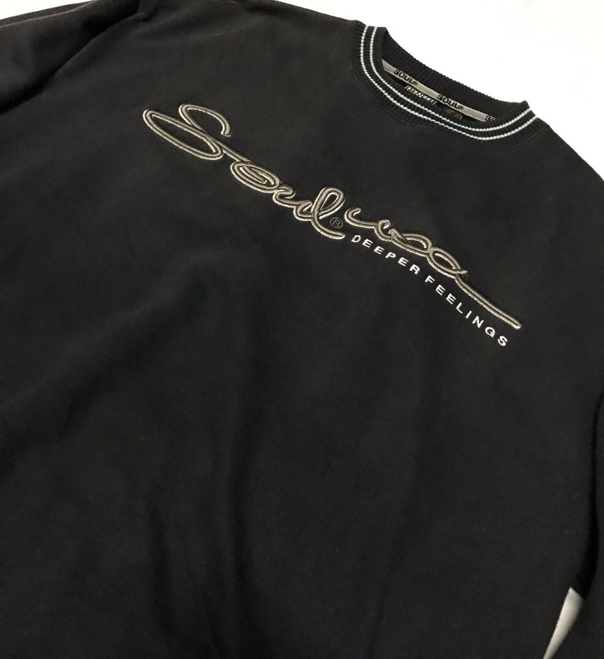 Soulland × Vintage Vintage Straight Outta Urban Logic Sweatshirt Size US L / EU 52-54 / 3 - 3 Thumbnail