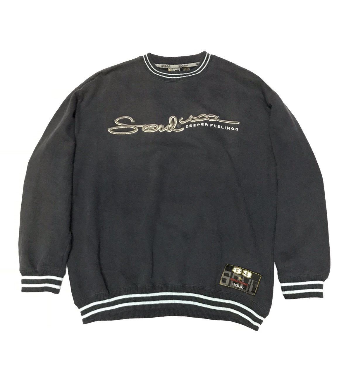 Soulland × Vintage Vintage Straight Outta Urban Logic Sweatshirt Size US L / EU 52-54 / 3 - 1 Thumbnail