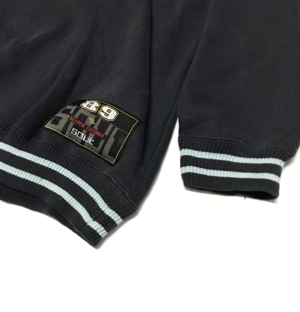 Soulland × Vintage Vintage Straight Outta Urban Logic Sweatshirt Size US L / EU 52-54 / 3 - 4 Thumbnail