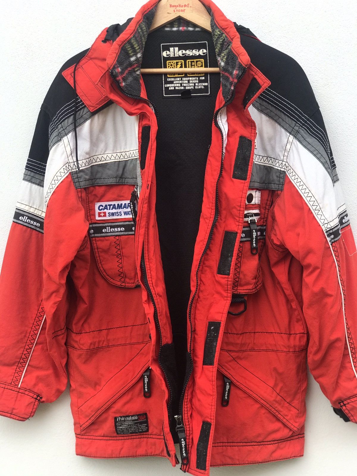 Ellesse Ellesse Jacket Ski Wear Catamaran Size US L / EU 52-54 / 3 - 3 Thumbnail
