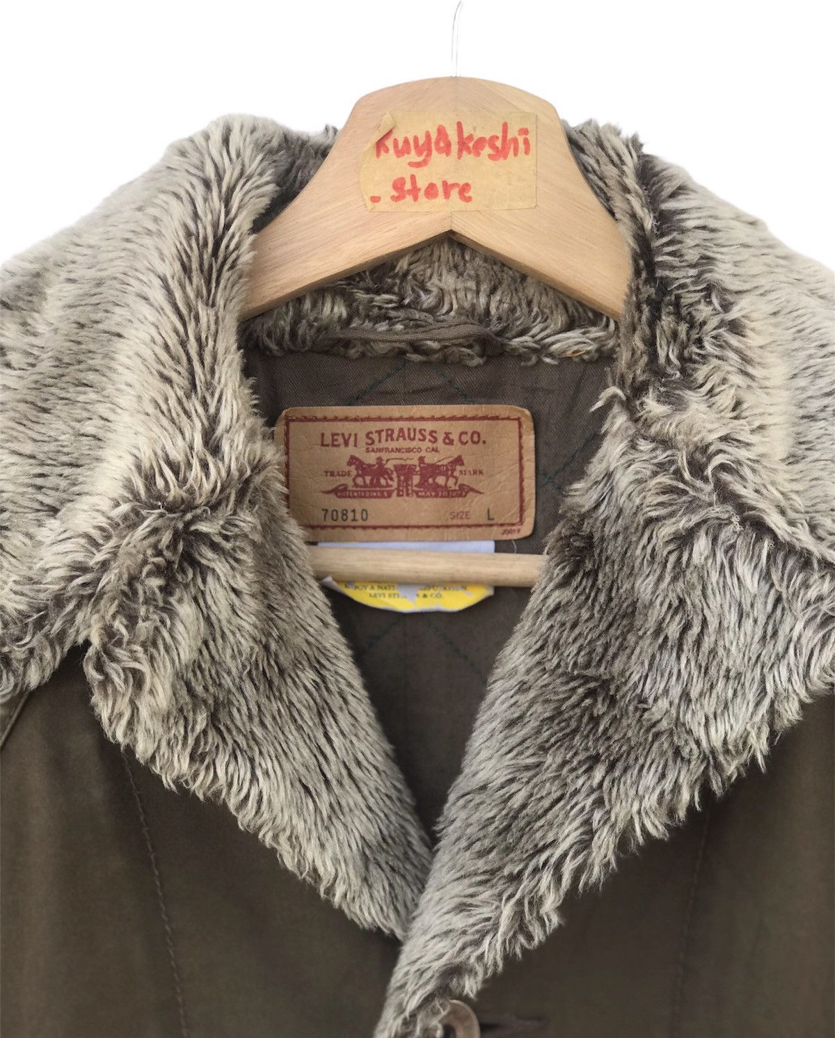 Levi's Levi’s Men’s Faux Shearling Parka Jacket Size US L / EU 52-54 / 3 - 5 Thumbnail