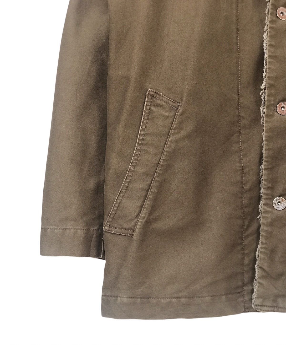 Levi's Levi’s Men’s Faux Shearling Parka Jacket Size US L / EU 52-54 / 3 - 7 Thumbnail