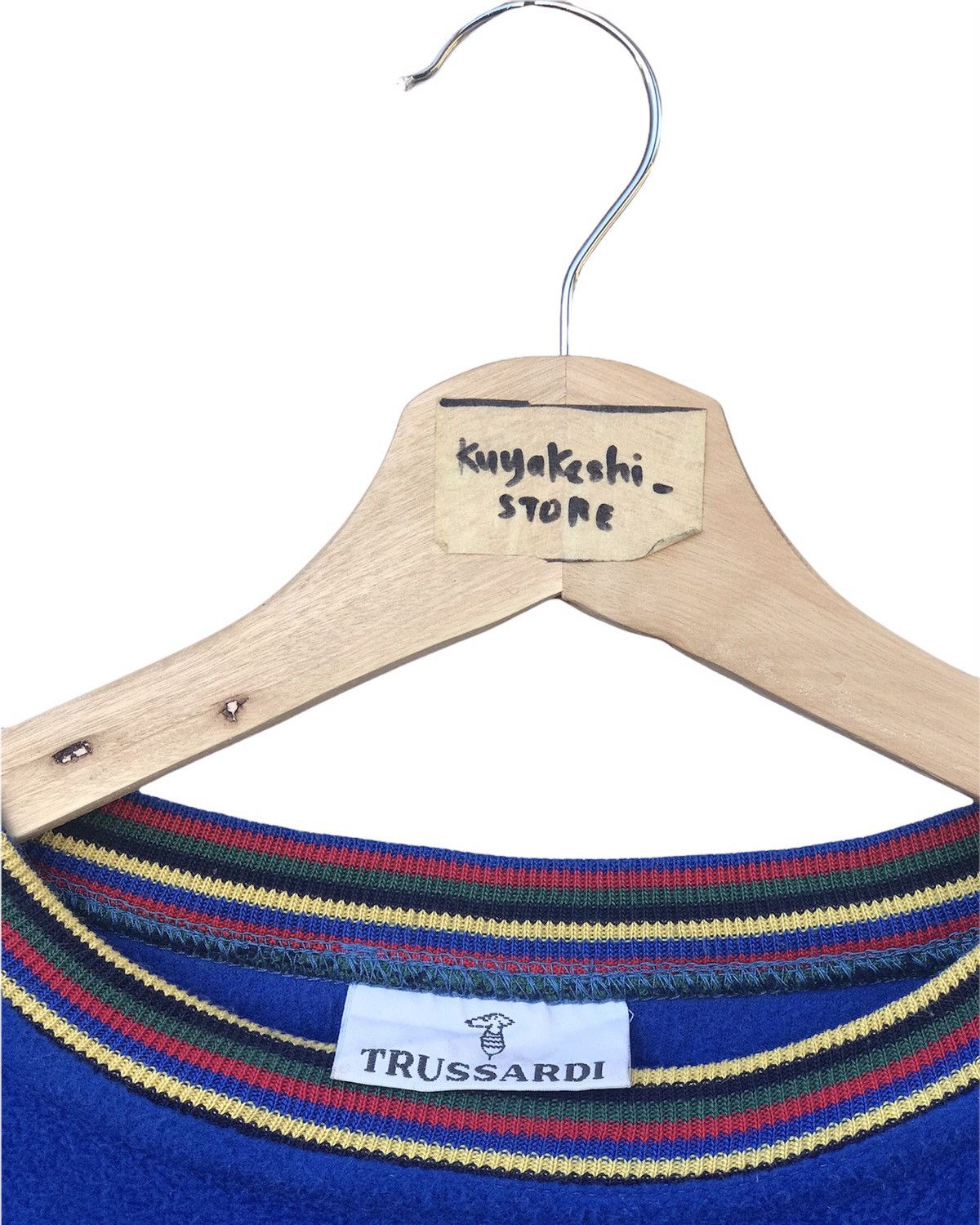 Designer × Trussardi Sweatshirt Trussardi Rainbow Colour Size US L / EU 52-54 / 3 - 5 Thumbnail