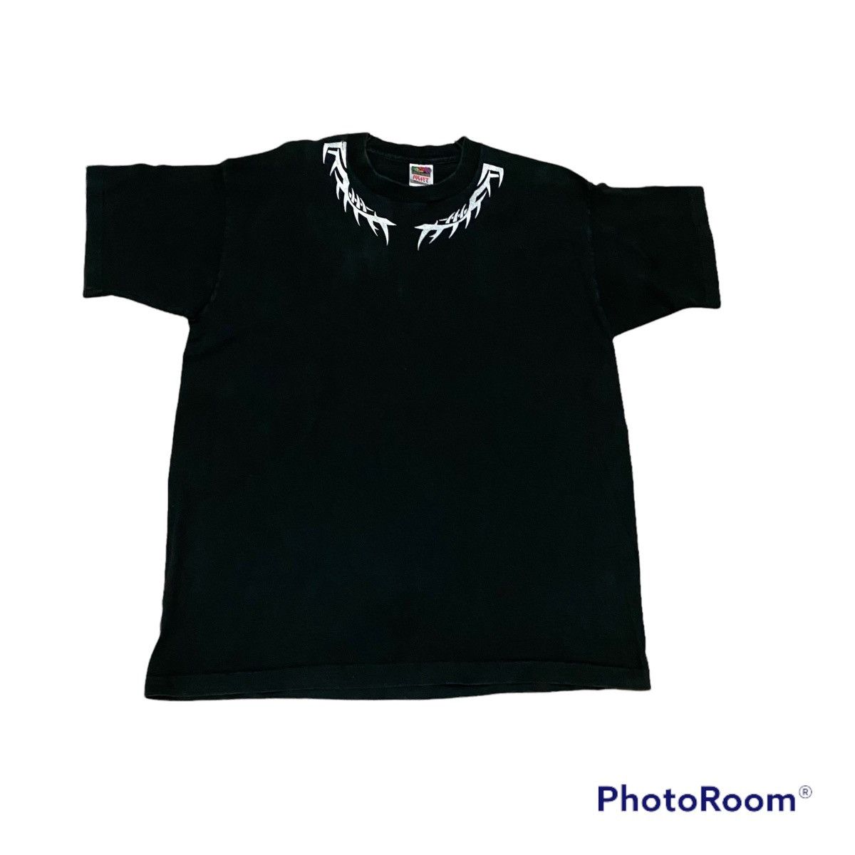 Japanese Brand × Vintage Vintage 90s Skull Big Logo Back Hit Tees Size US L / EU 52-54 / 3 - 2 Thumbnail