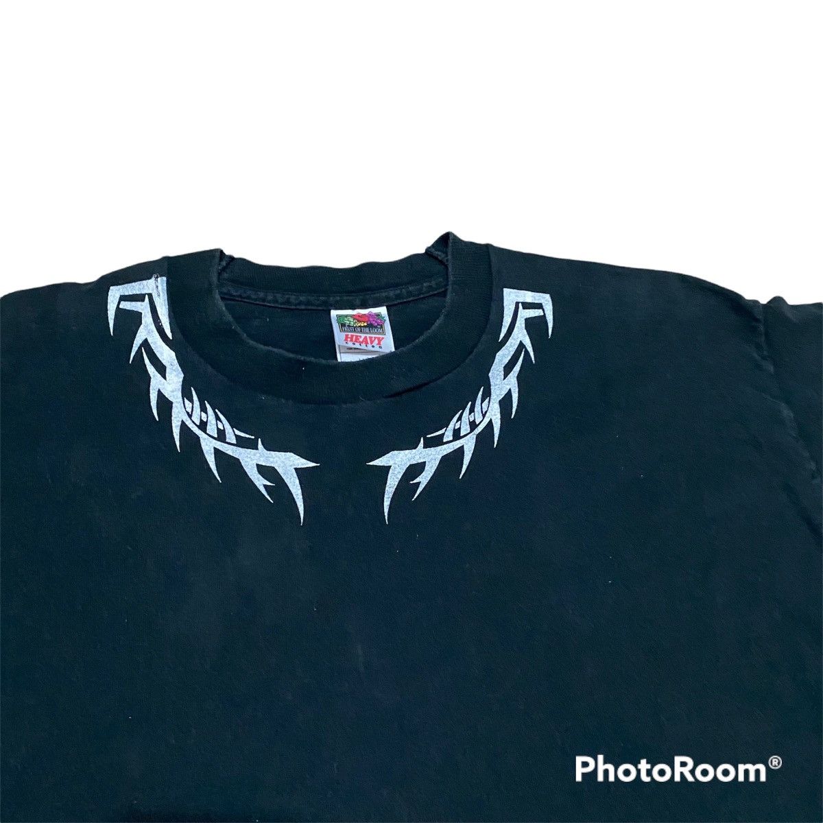 Japanese Brand × Vintage Vintage 90s Skull Big Logo Back Hit Tees Size US L / EU 52-54 / 3 - 7 Thumbnail