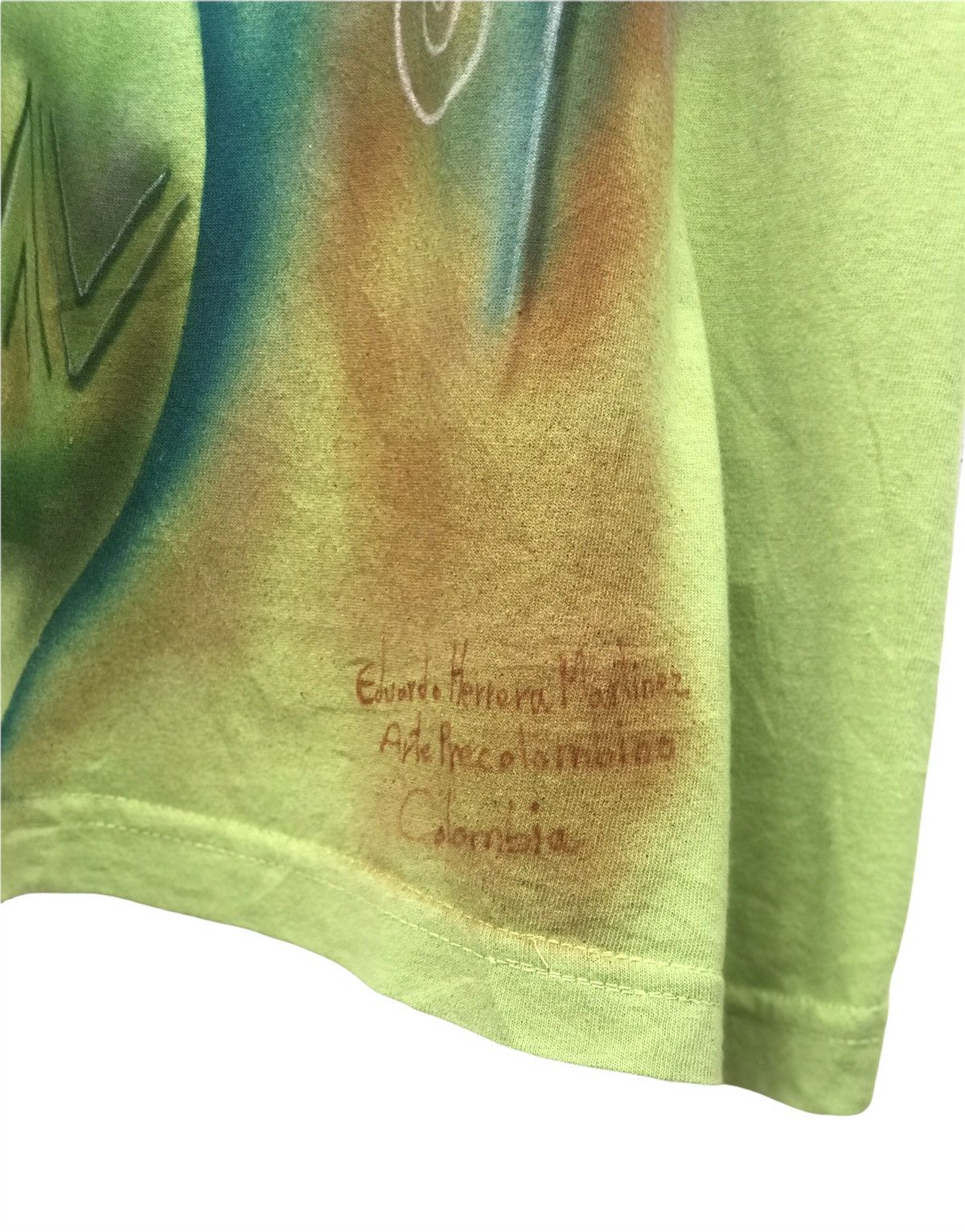 Vintage Art Over Print Arte Precolombina Colombia Shirt Size US XL / EU 56 / 4 - 5 Thumbnail