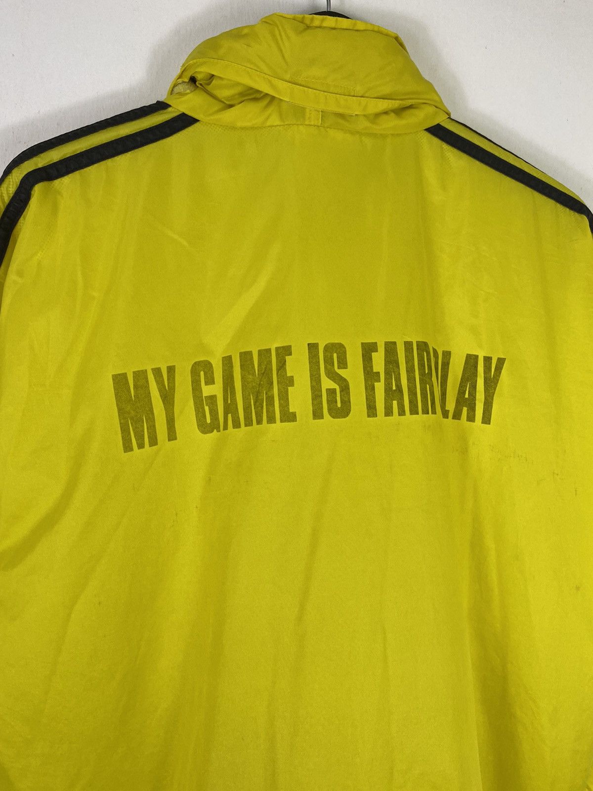 Adidas × Vintage Vintage Y2K Adidas My Game Is Fair Play Light Jacket Size US XL / EU 56 / 4 - 7 Thumbnail