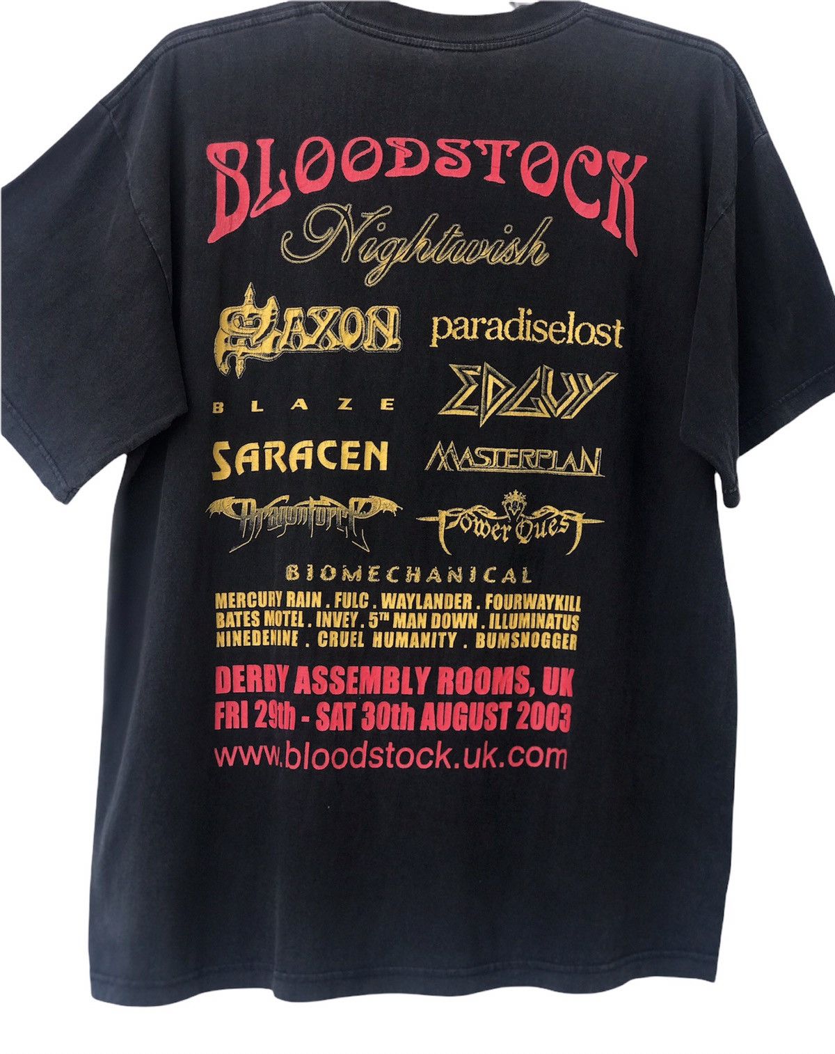 Band Tees × Vintage BloodStock 03 UK Metal Fest Shirt Size US XL / EU 56 / 4 - 3 Thumbnail