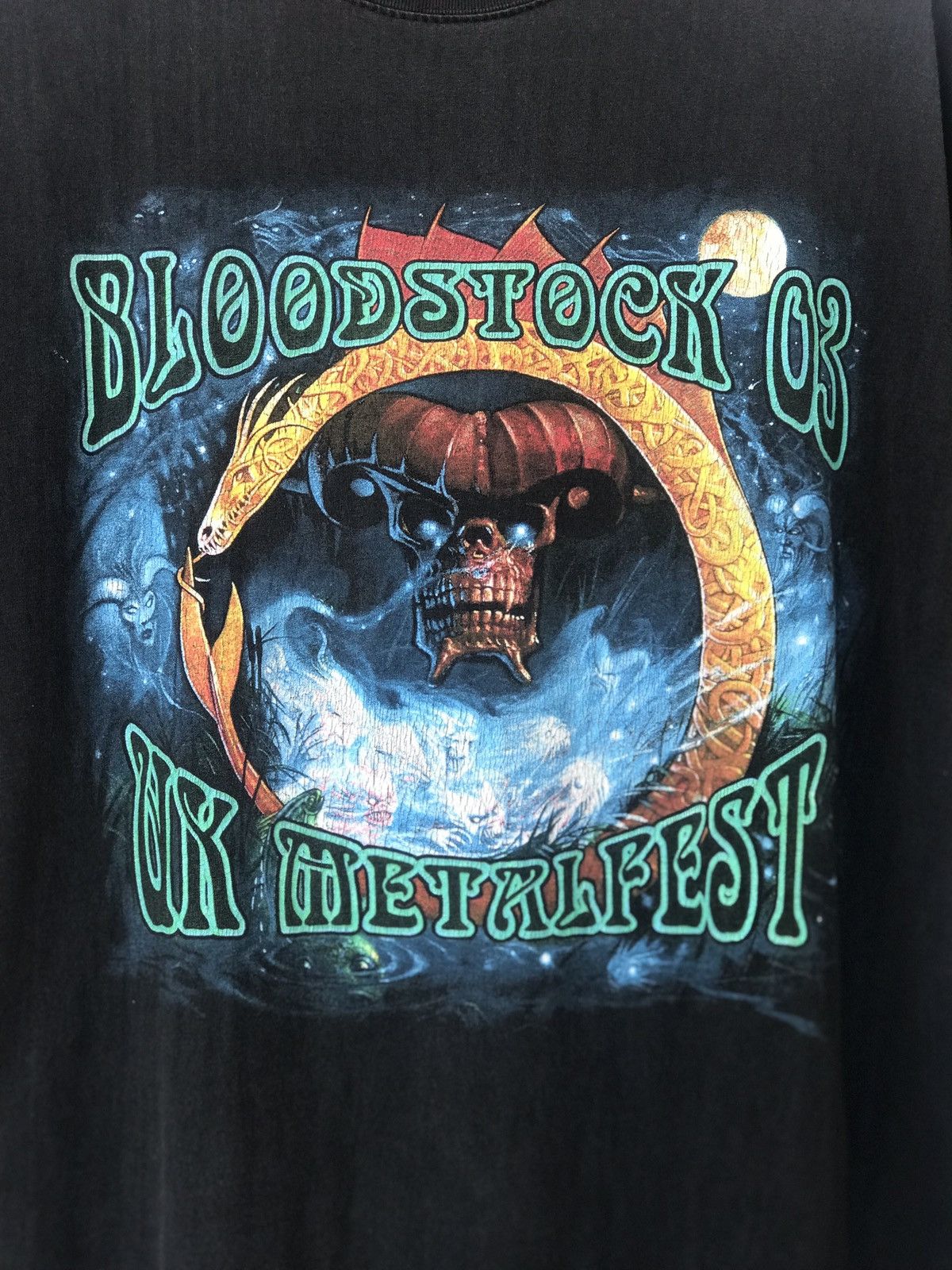 Band Tees × Vintage BloodStock 03 UK Metal Fest Shirt Size US XL / EU 56 / 4 - 2 Thumbnail