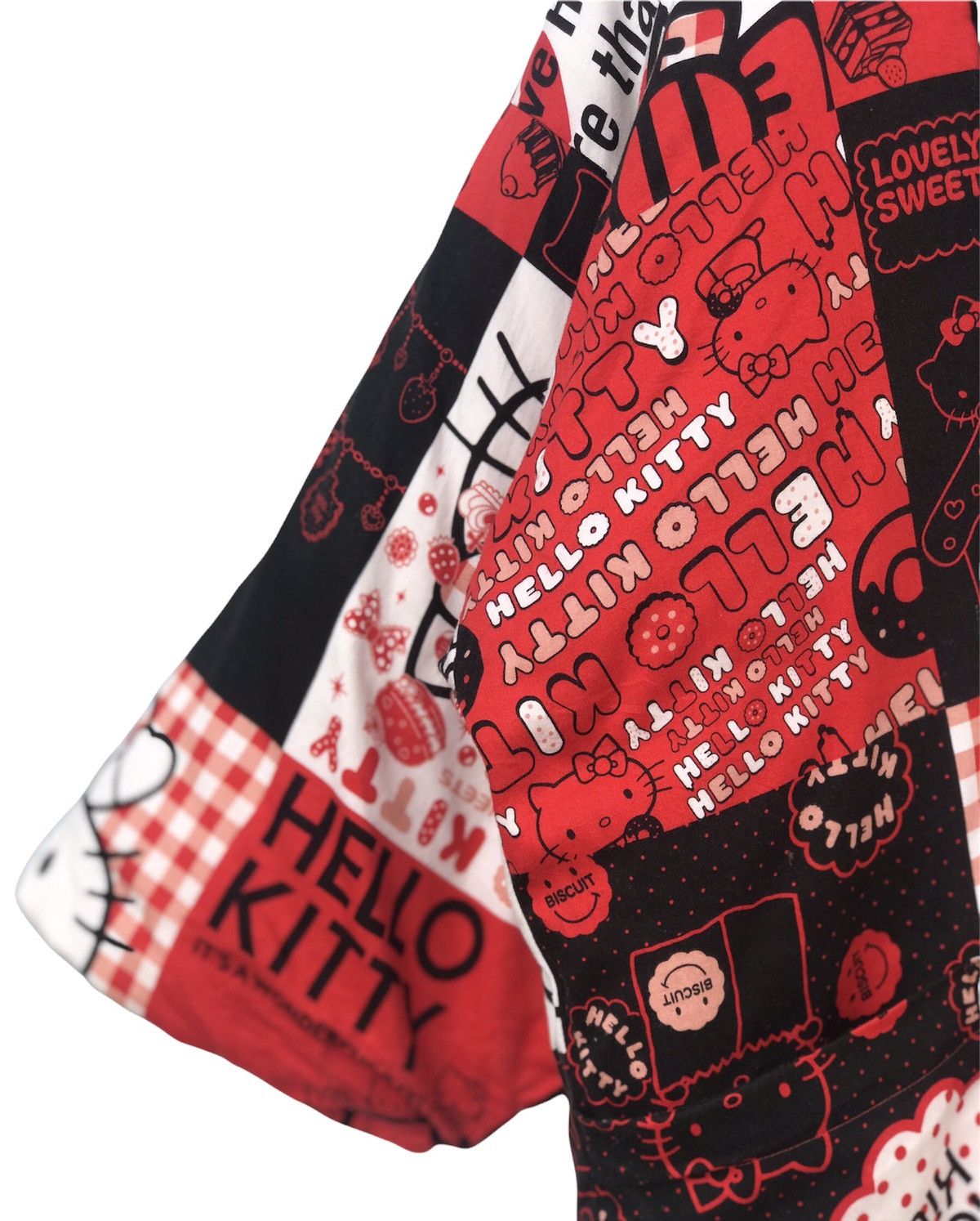 Japanese Brand Kimono Hello Kitty Jacket Winter Full Print Size US L / EU 52-54 / 3 - 6 Thumbnail