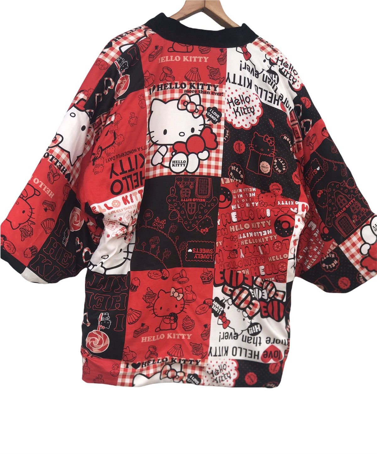 Japanese Brand Kimono Hello Kitty Jacket Winter Full Print Size US L / EU 52-54 / 3 - 11 Thumbnail