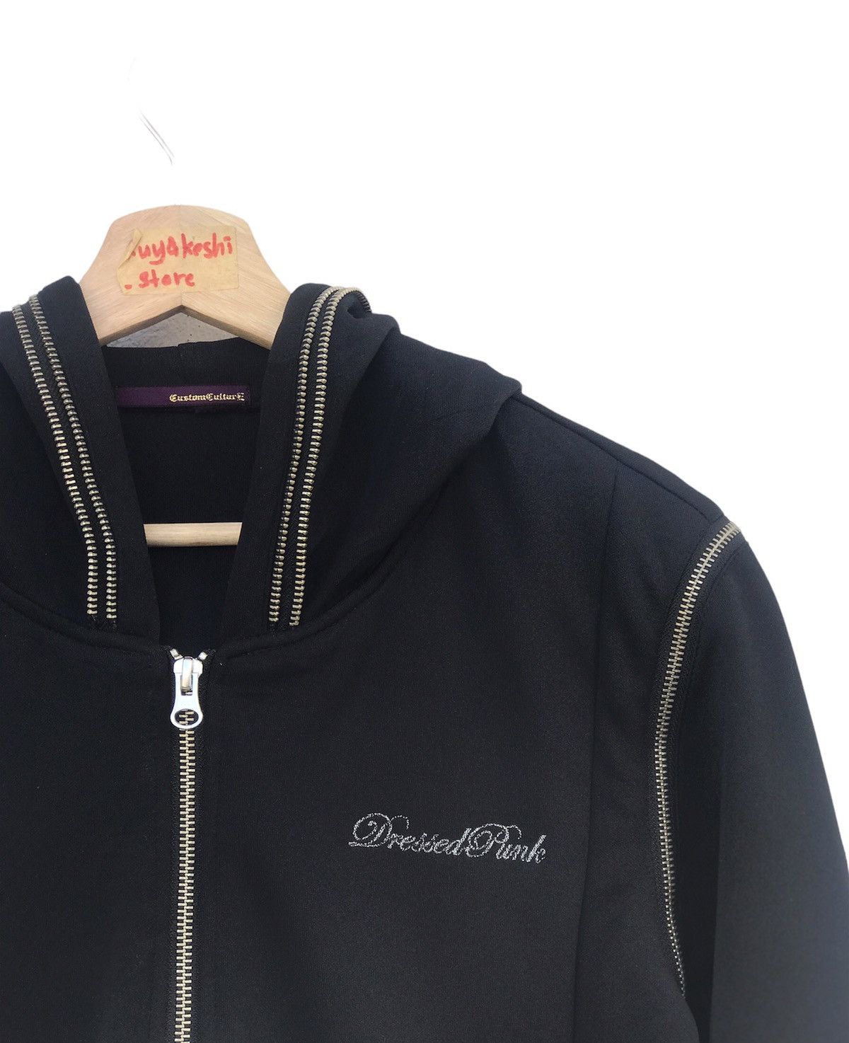 DRESSEDUNDRESSED Sweater Dressed Punk Hoodie Zipper Design Size S / US 4 / IT 40 - 2 Thumbnail