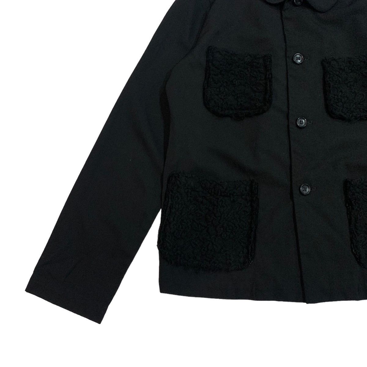 Comme des Garcons 🔥2001 Tricot Comme Des Garcons Wool Button Linen Jacket Size M / US 6-8 / IT 42-44 - 8 Thumbnail