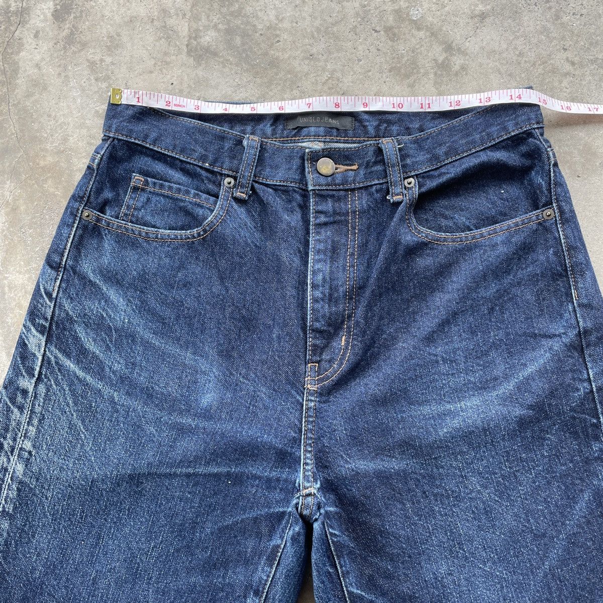 Japanese Brand W29🔥 Japanese Brand Uniqlo Denim Jeans Pants Size US 29 - 5 Thumbnail