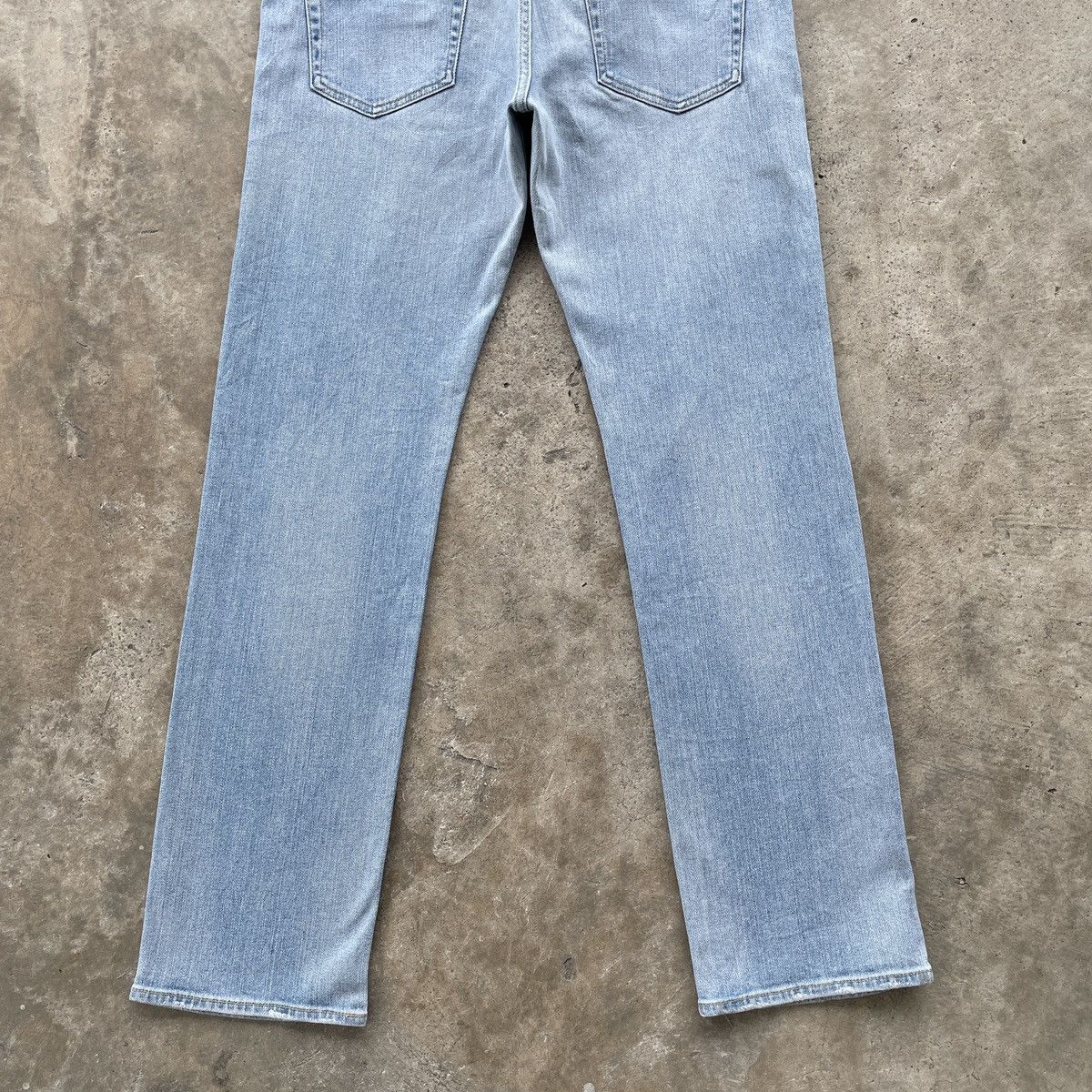 Japanese Brand × Jean Vintage Japanese Brand Distressed Faded Denim Jeans Pants Size US 33 - 9 Thumbnail