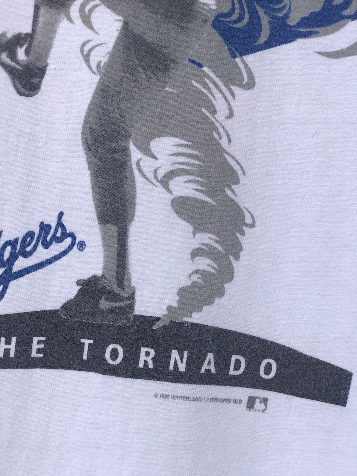 MLB Vintage MLB Dodgers Nomo The Tornado Size US L / EU 52-54 / 3 - 3 Thumbnail
