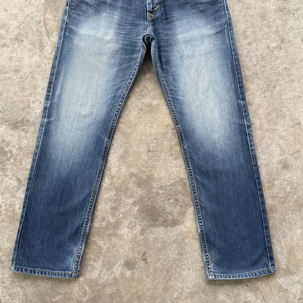 Edwin Rare🔥 Vintage Edwin Faded Jeans Denim Pants W33x30 Size US 33 - 5 Thumbnail