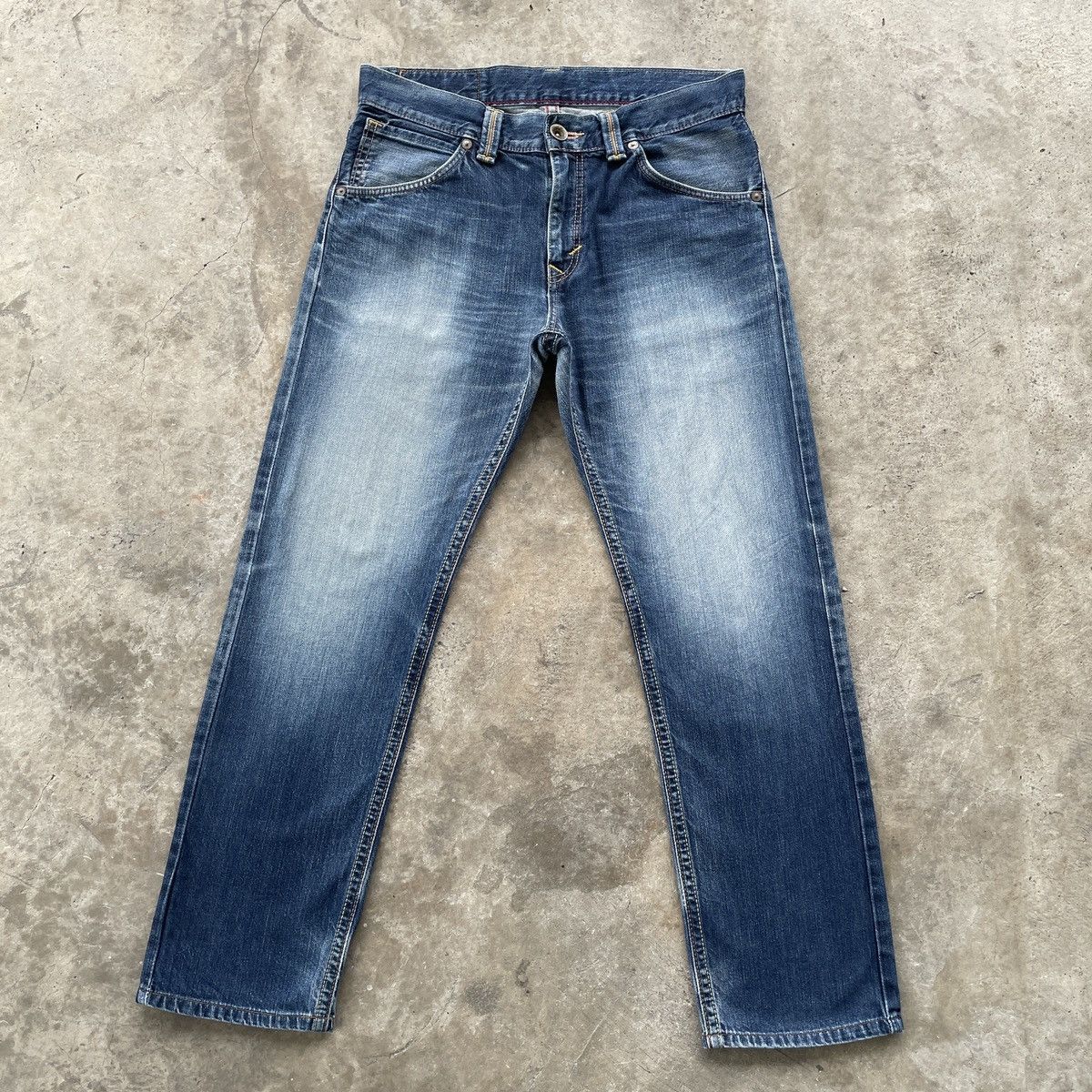 Edwin Rare🔥 Vintage Edwin Faded Jeans Denim Pants W33x30 Size US 33 - 1 Thumbnail