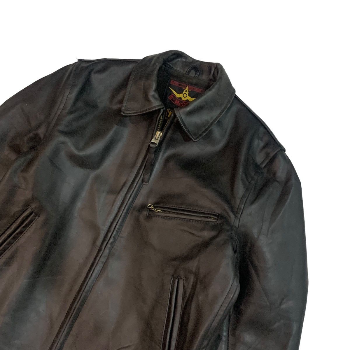 The Real McCoy's 🔥Real Mccoy’s Steerhide Single Leather Jacket Size US S / EU 44-46 / 1 - 8 Thumbnail