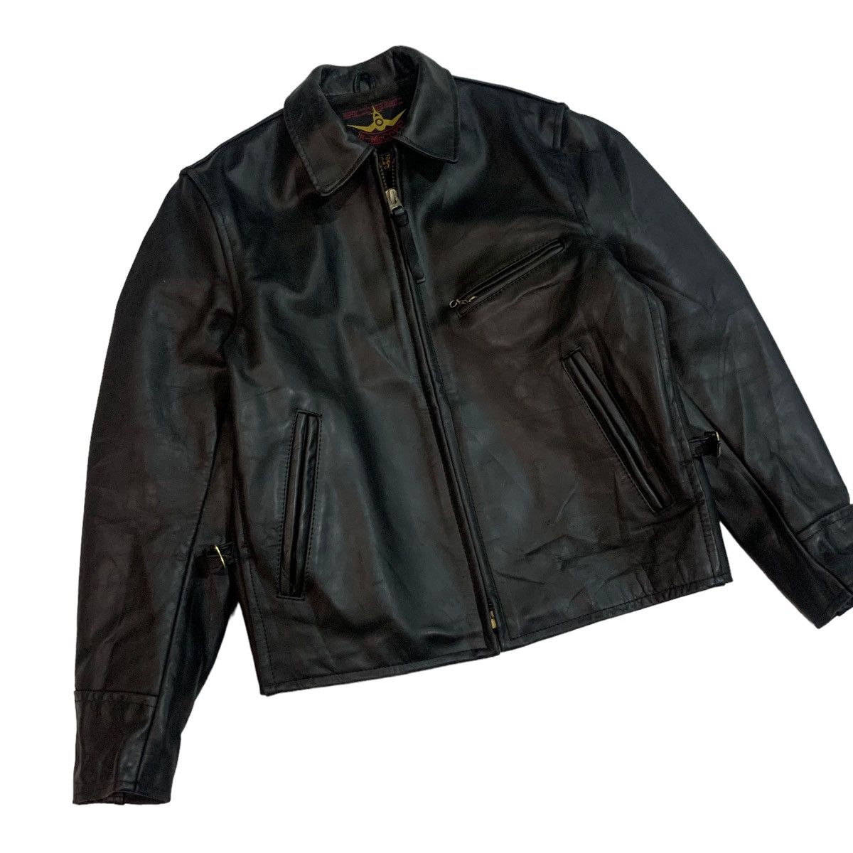 The Real McCoy's 🔥Real Mccoy’s Steerhide Single Leather Jacket Size US S / EU 44-46 / 1 - 4 Thumbnail
