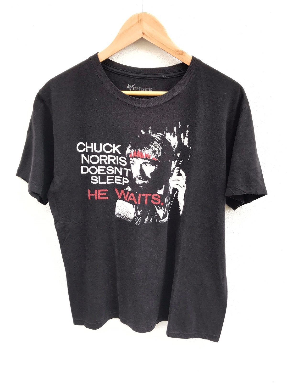 Vintage Vintage Chuck Norris movie promo Tshirt Size US L / EU 52-54 / 3 - 1 Thumbnail