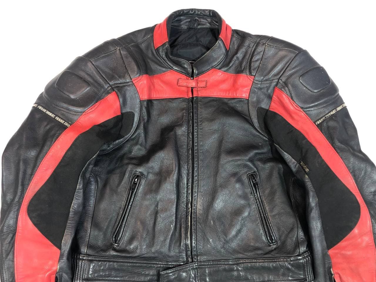 Other Frank Thomas Moto Leather Jacket Motocross Racing Vintage Size US L / EU 52-54 / 3 - 5 Thumbnail