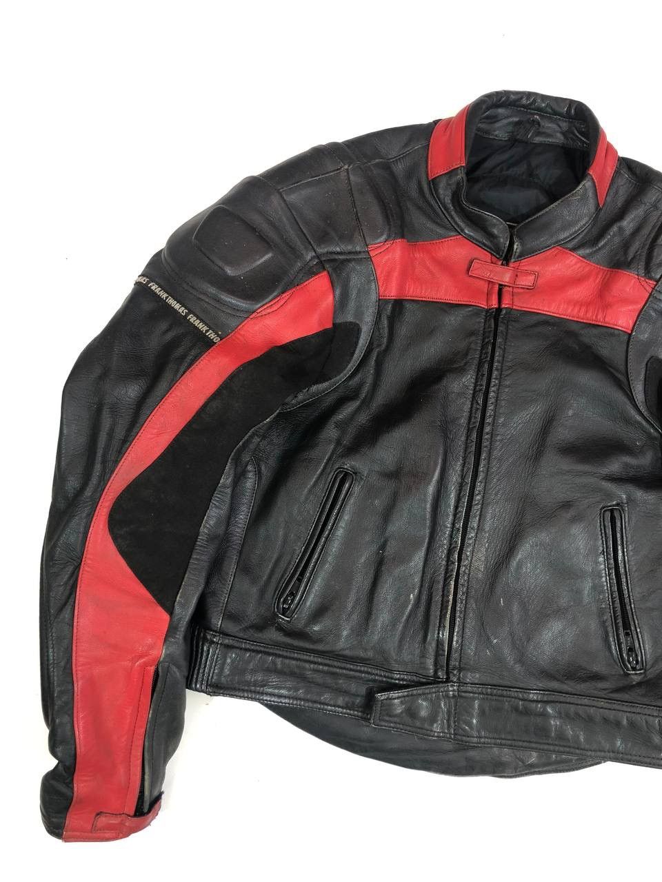 Other Frank Thomas Moto Leather Jacket Motocross Racing Vintage Size US L / EU 52-54 / 3 - 4 Thumbnail