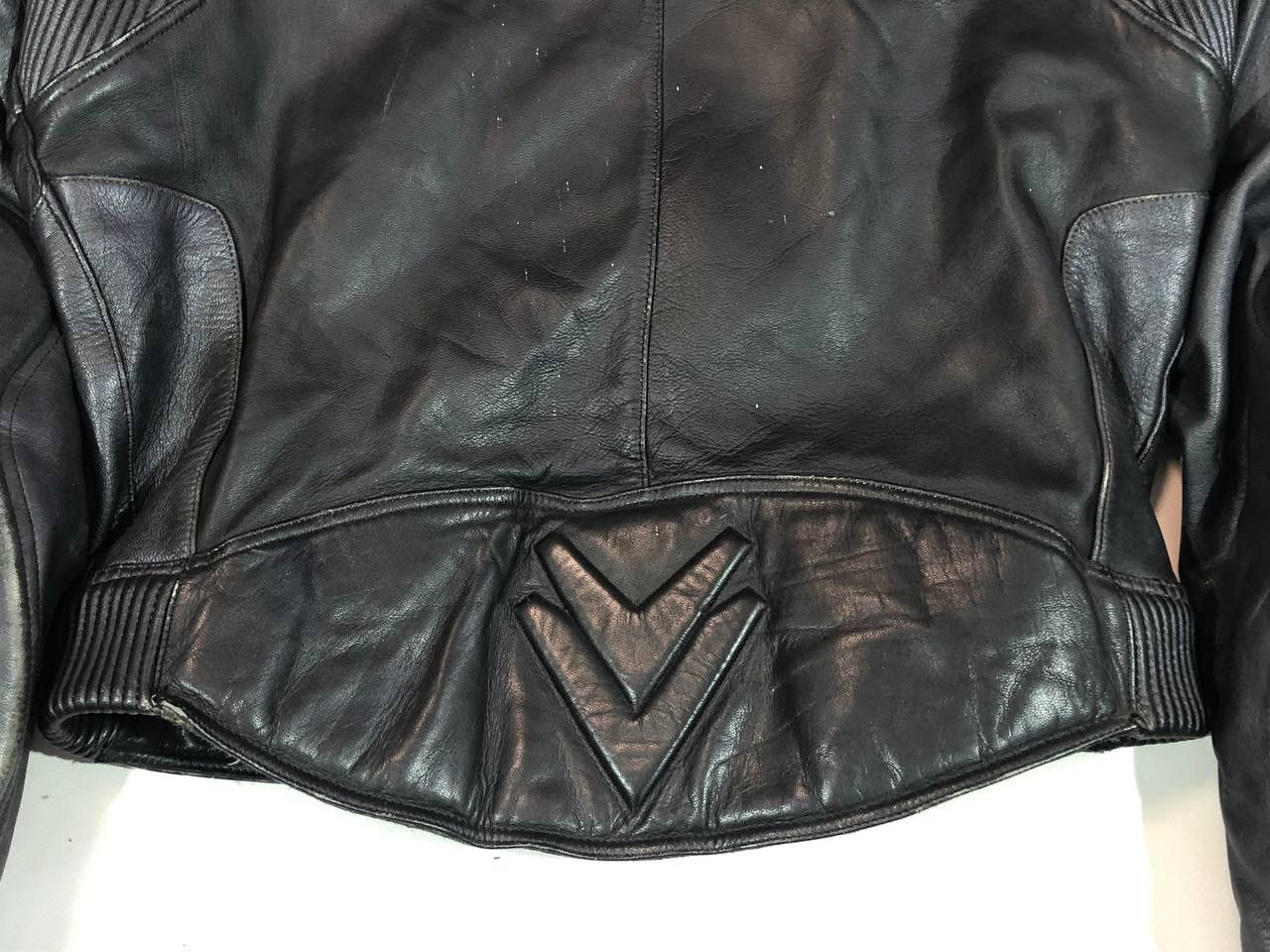 Other Frank Thomas Moto Leather Jacket Motocross Racing Vintage Size US L / EU 52-54 / 3 - 9 Thumbnail