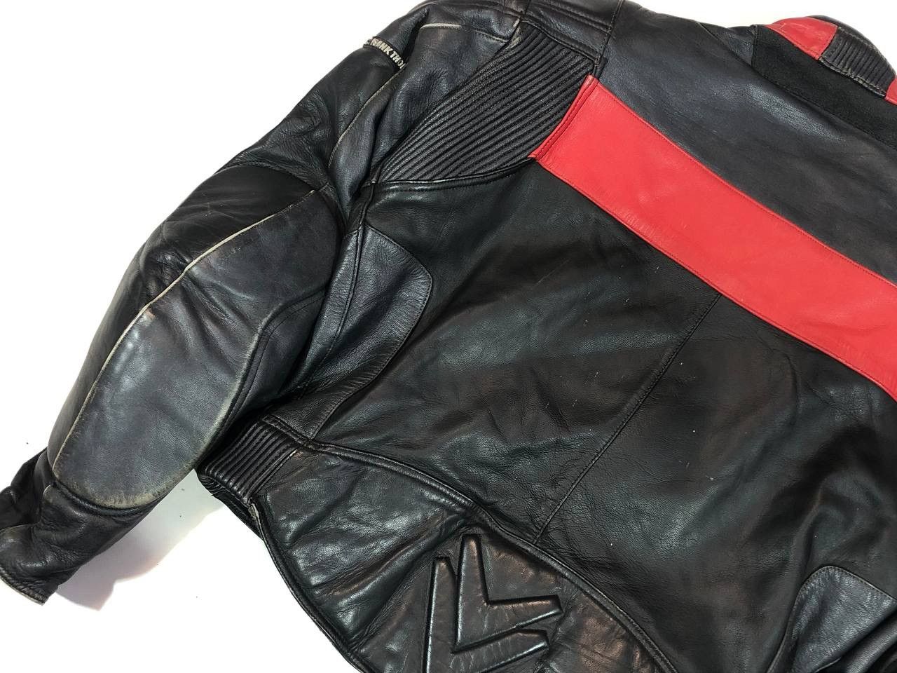 Other Frank Thomas Moto Leather Jacket Motocross Racing Vintage Size US L / EU 52-54 / 3 - 8 Thumbnail