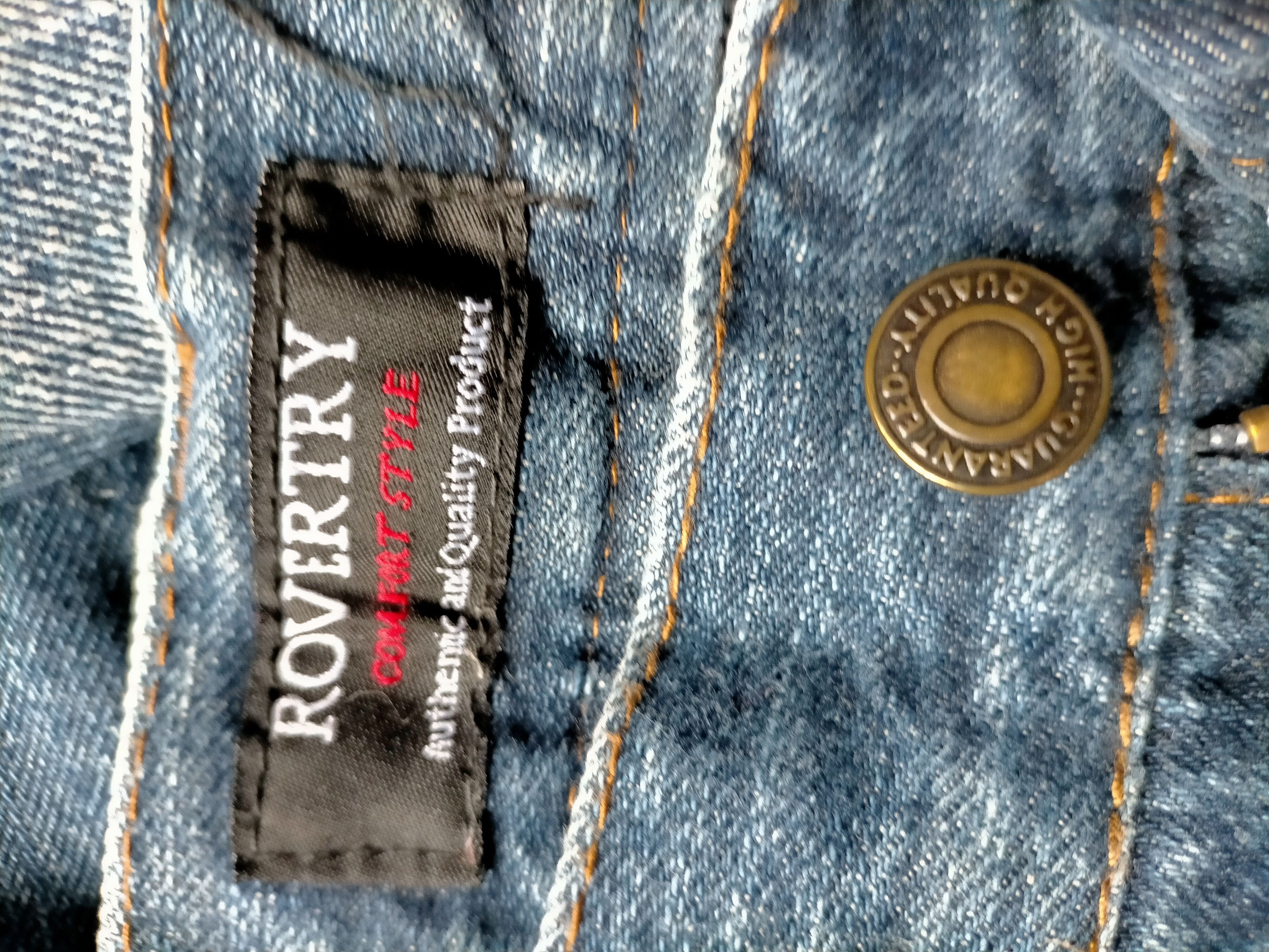 If Six Was Nine × Japanese Brand Vintage Rovertry Embroidered Dragon jeans Size US 33 - 7 Thumbnail