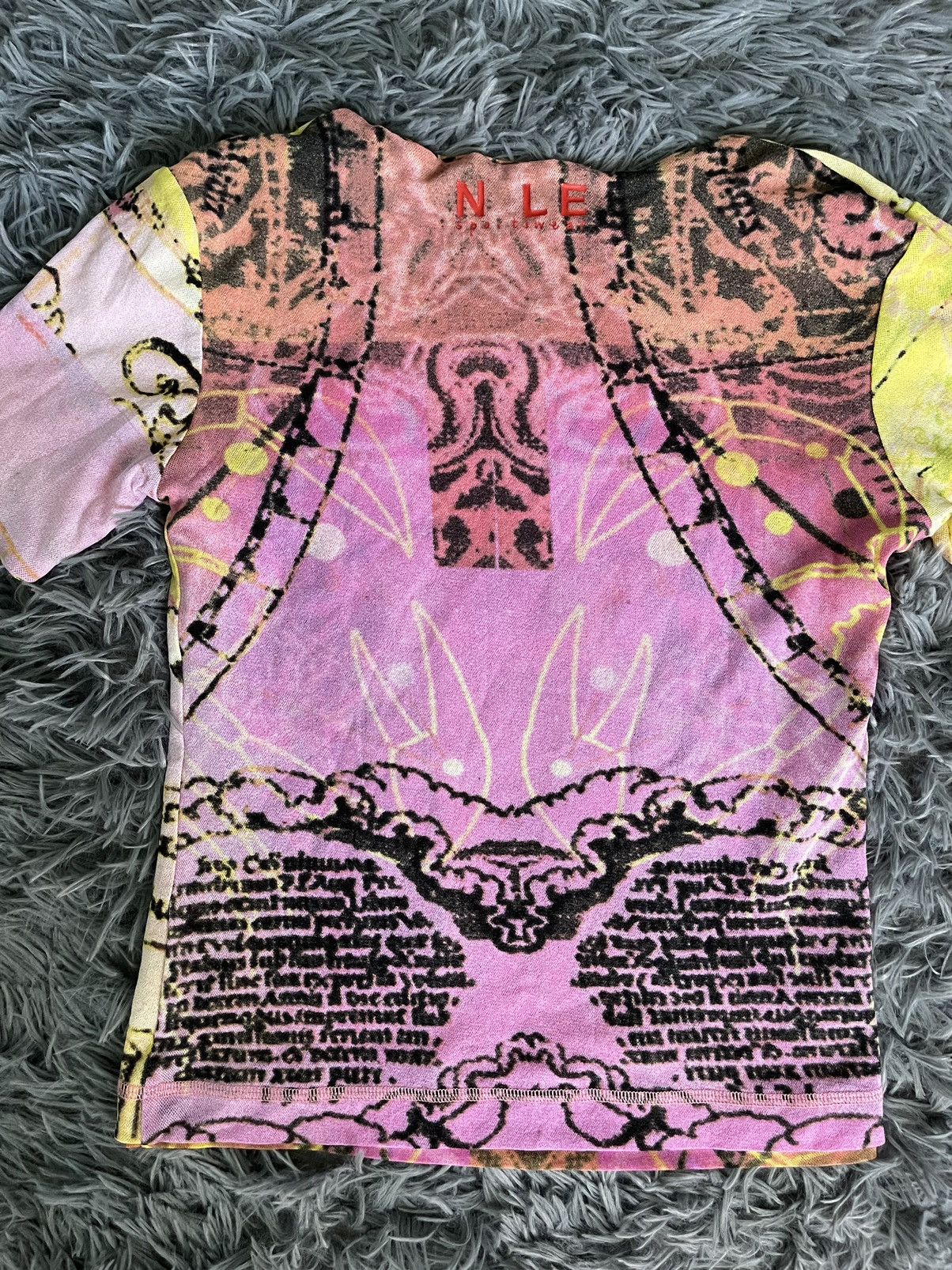 Japanese Brand × Vintage Nile Y2K vintage mesh two layers JPG style t-shirt Size M / US 6-8 / IT 42-44 - 7 Thumbnail