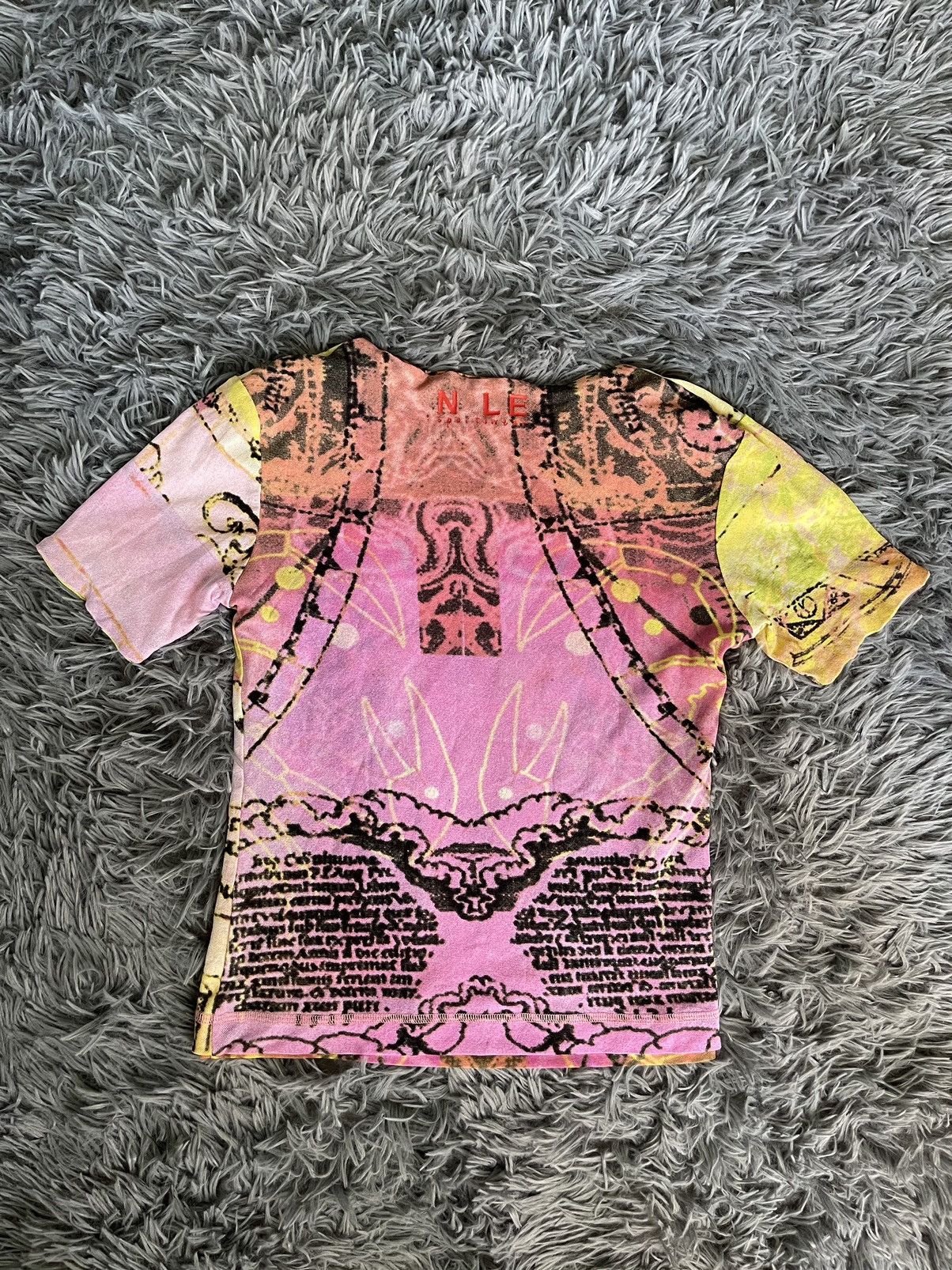 Japanese Brand × Vintage Nile Y2K vintage mesh two layers JPG style t-shirt Size M / US 6-8 / IT 42-44 - 6 Thumbnail