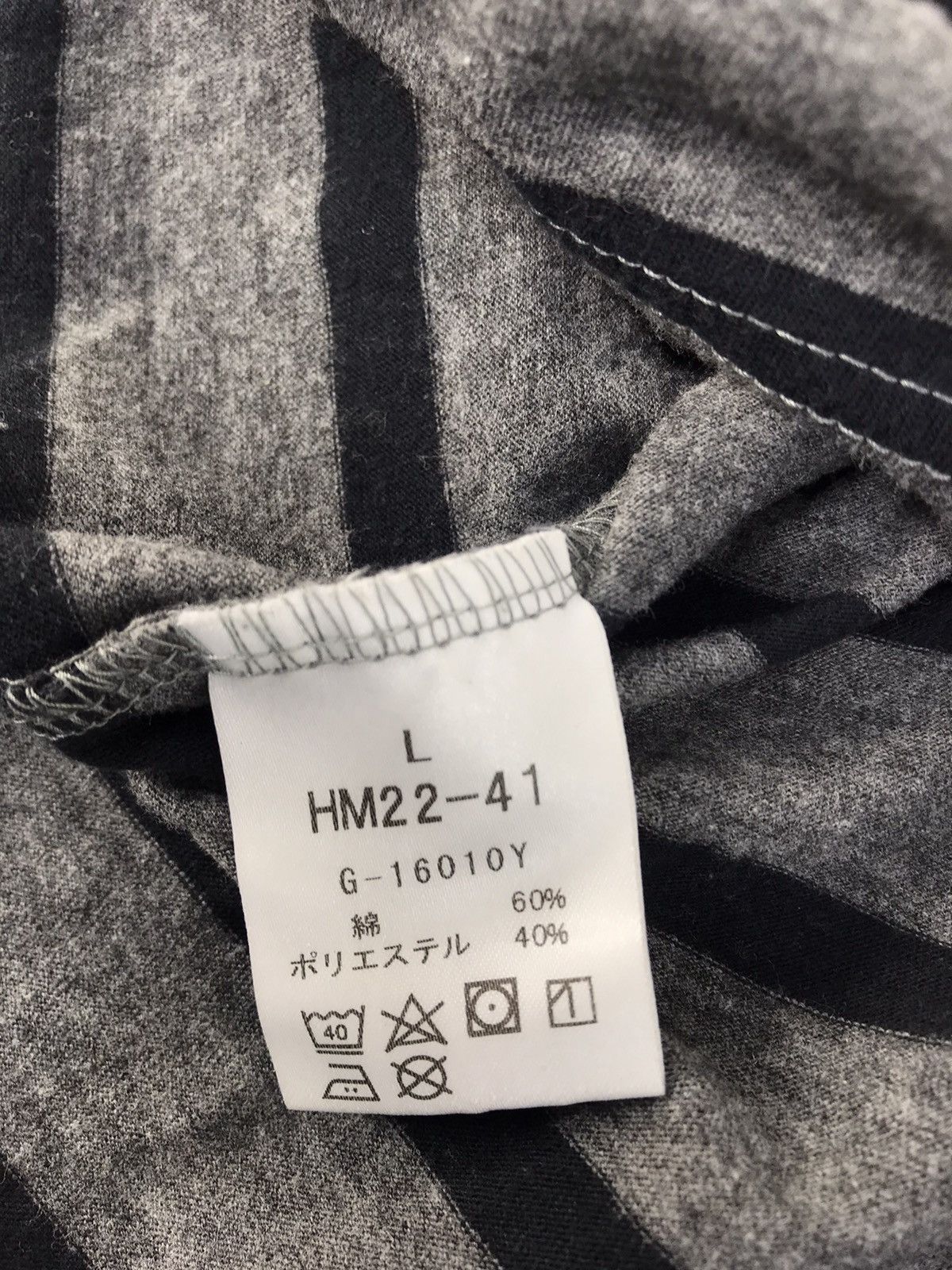 Japanese Brand Kazen Staff Stripe Printed Tee Inspired Designer Unisex Wear Size US M / EU 48-50 / 2 - 6 Thumbnail
