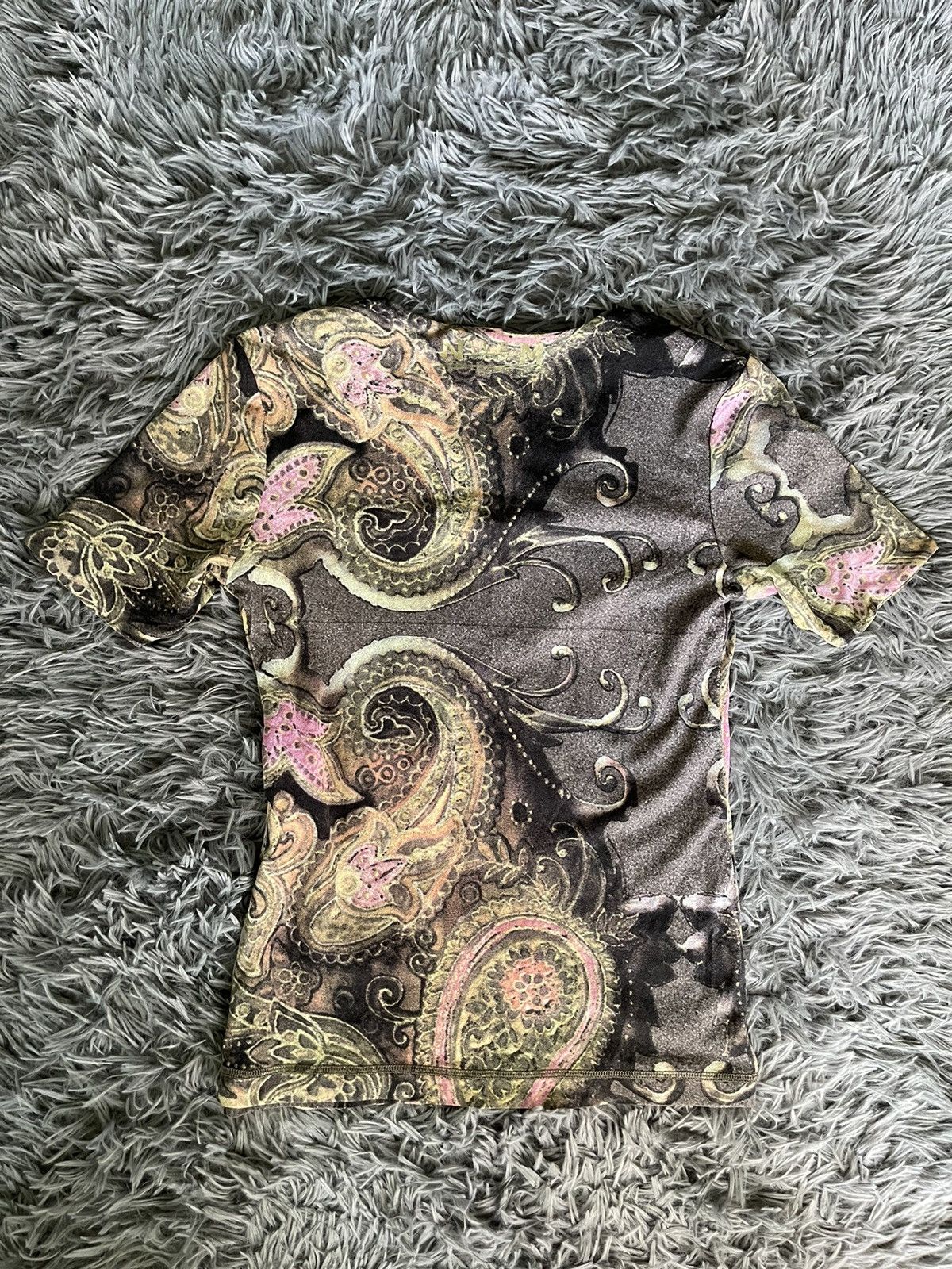 Japanese Brand × Vintage Nile Avant Garde mesh JPG style vintage Y2K t-shirt Size M / US 6-8 / IT 42-44 - 3 Thumbnail