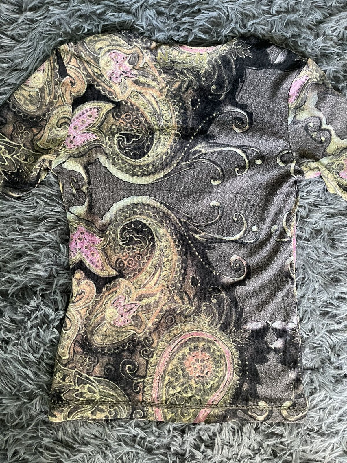 Japanese Brand × Vintage Nile Avant Garde mesh JPG style vintage Y2K t-shirt Size M / US 6-8 / IT 42-44 - 4 Thumbnail