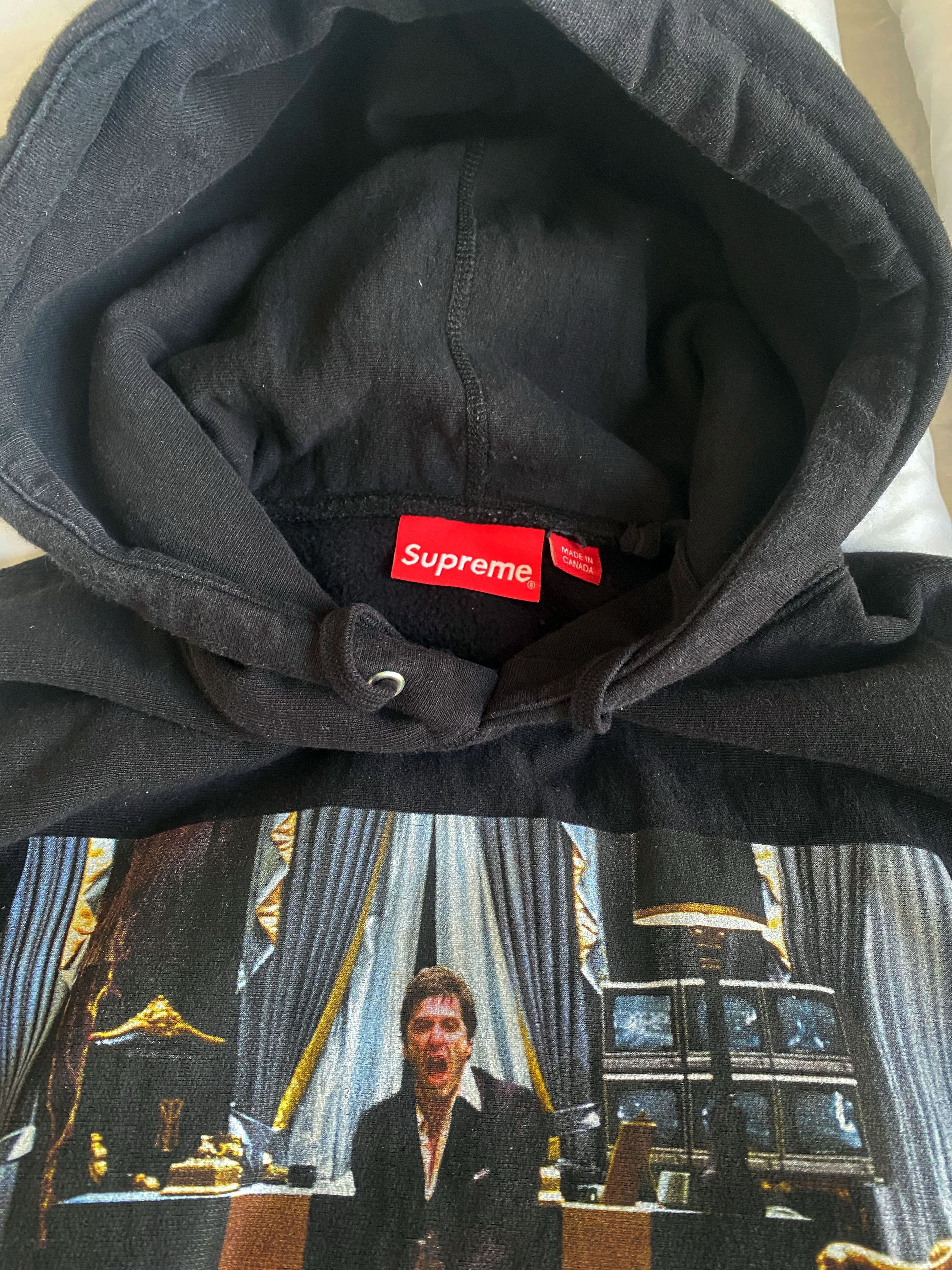 Supreme x scarface hoodie hot sale