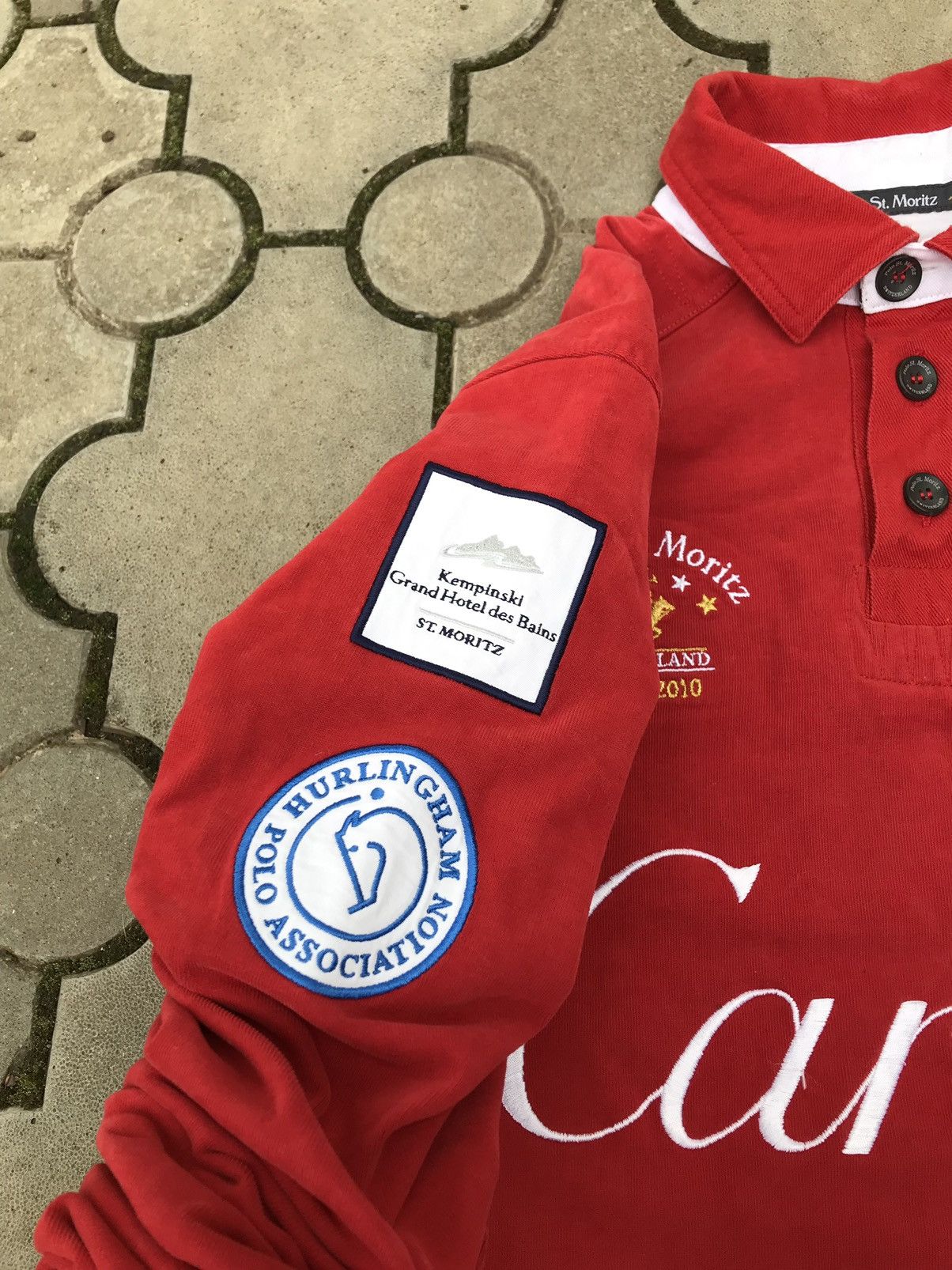 Cartier × Vintage Vintage Cartier St.Moritz Rugby Polo Shirt