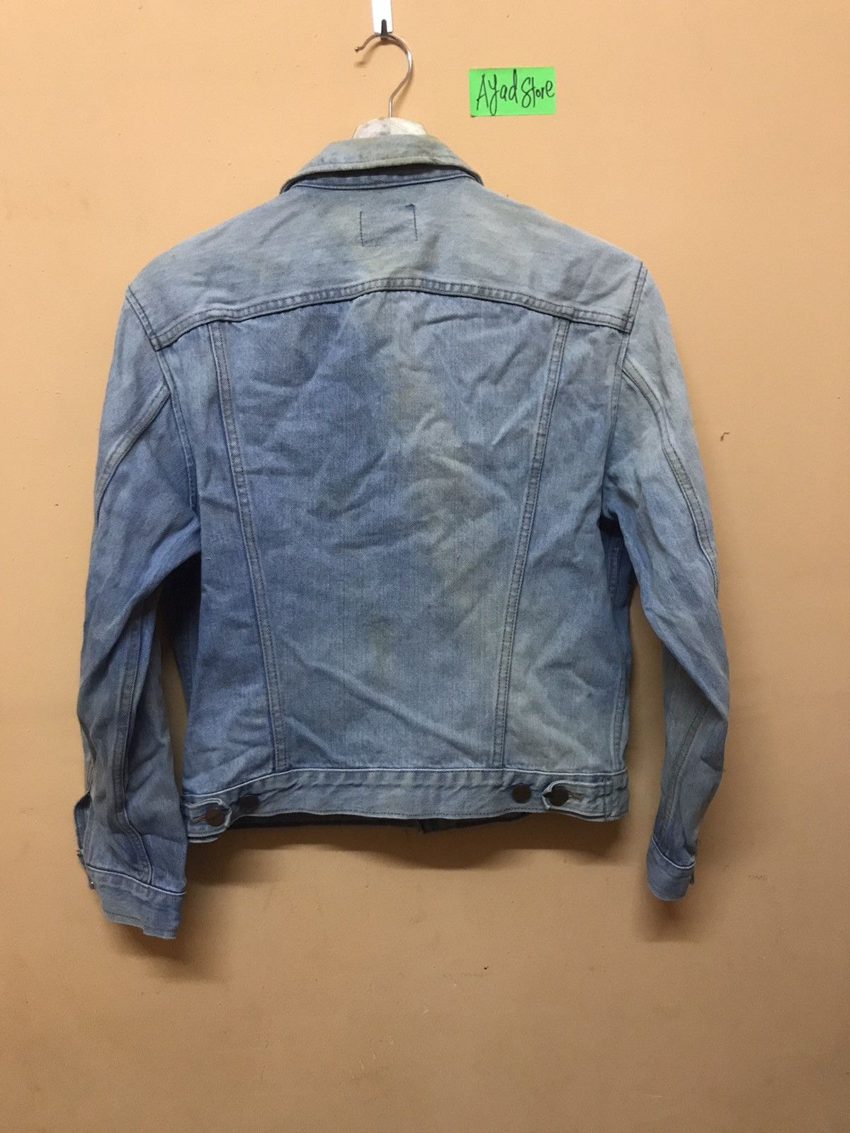 Vintage × Wrangler ‼️VTG WANGLER DENIM JACKET‼️ Size US S / EU 44-46 / 1 - 7 Thumbnail