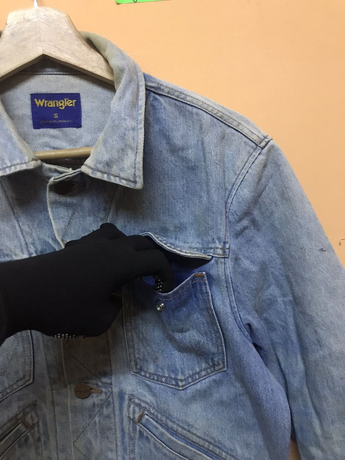 Vintage × Wrangler ‼️VTG WANGLER DENIM JACKET‼️ Size US S / EU 44-46 / 1 - 6 Thumbnail