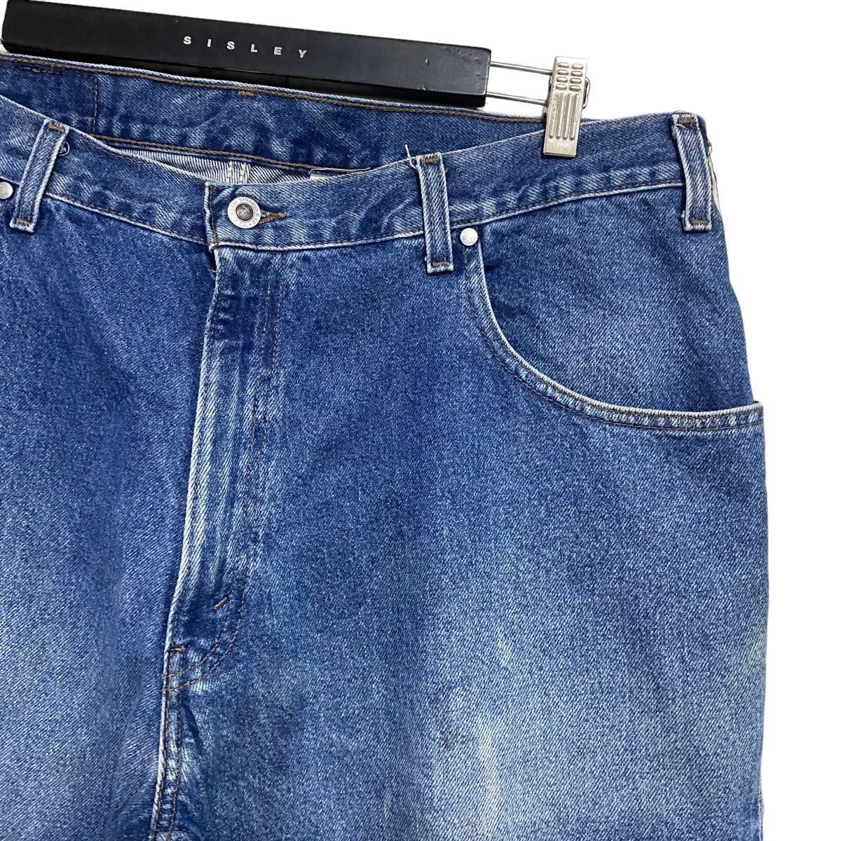 Levi's Vintage 90s Levis Silvertab Loose Fit Faded Blue Jeans Size US 38 / EU 54 - 5 Thumbnail