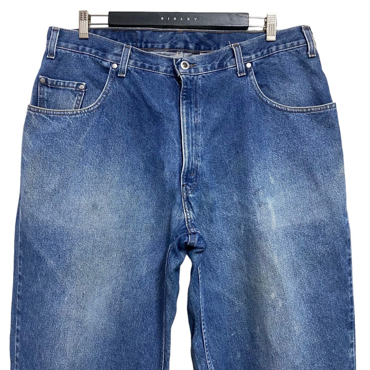 Levi's Vintage 90s Levis Silvertab Loose Fit Faded Blue Jeans Size US 38 / EU 54 - 3 Thumbnail