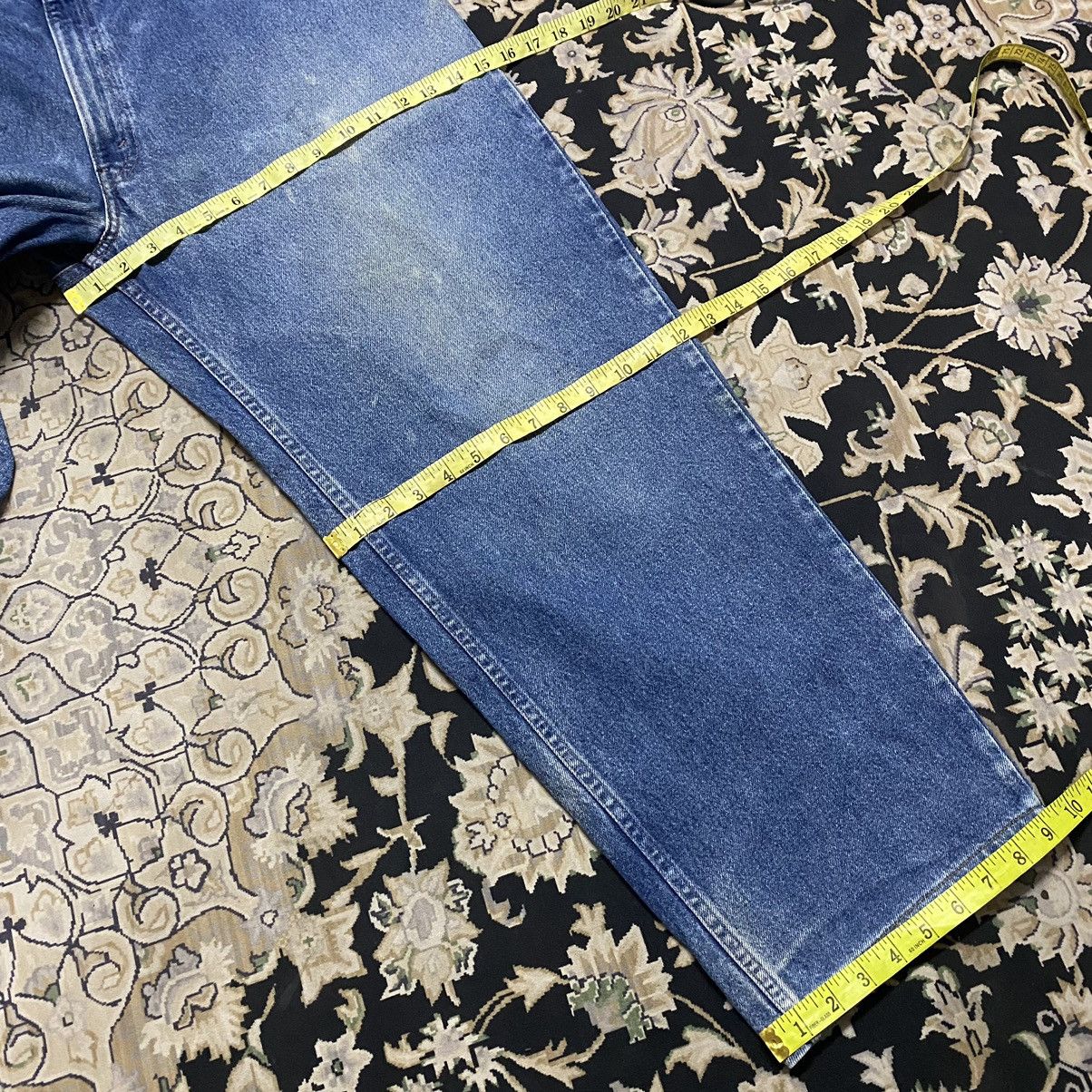 Levi's Vintage 90s Levis Silvertab Loose Fit Faded Blue Jeans Size US 38 / EU 54 - 22 Thumbnail