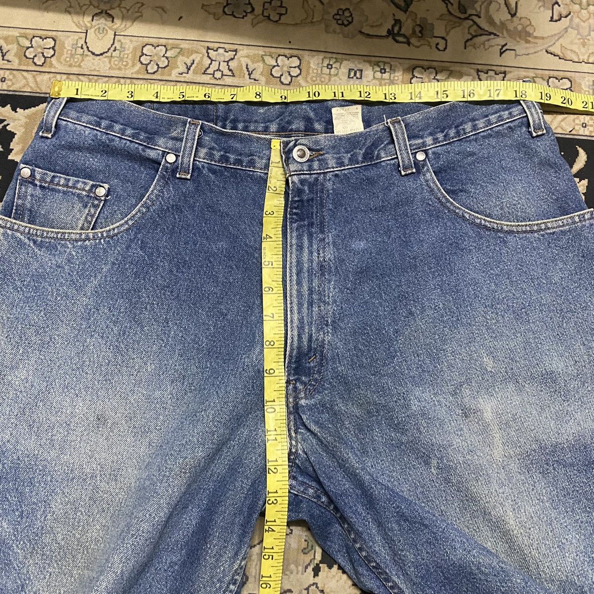 Levi's Vintage 90s Levis Silvertab Loose Fit Faded Blue Jeans Size US 38 / EU 54 - 20 Thumbnail