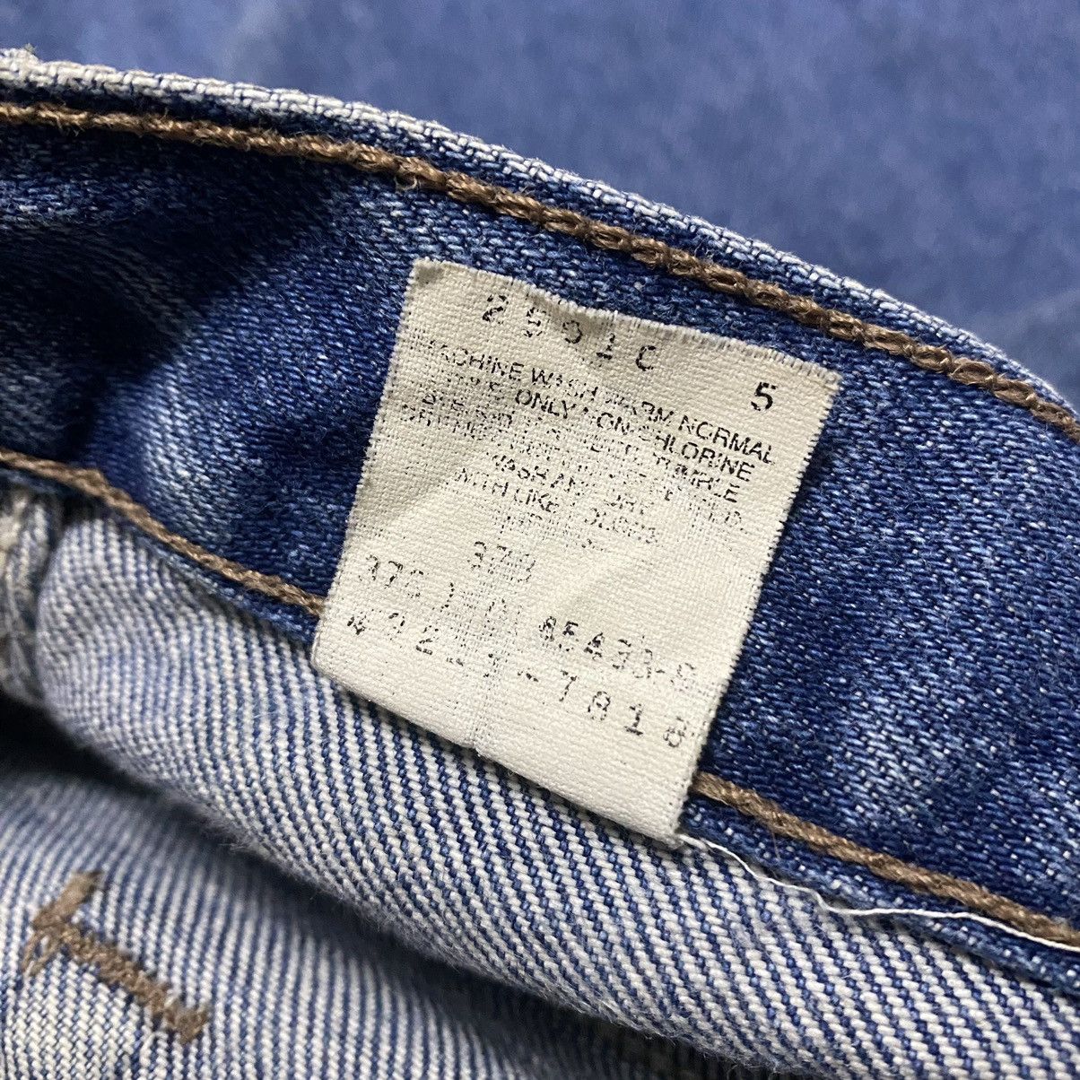 Levi's Vintage 90s Levis Silvertab Loose Fit Faded Blue Jeans Size US 38 / EU 54 - 18 Thumbnail